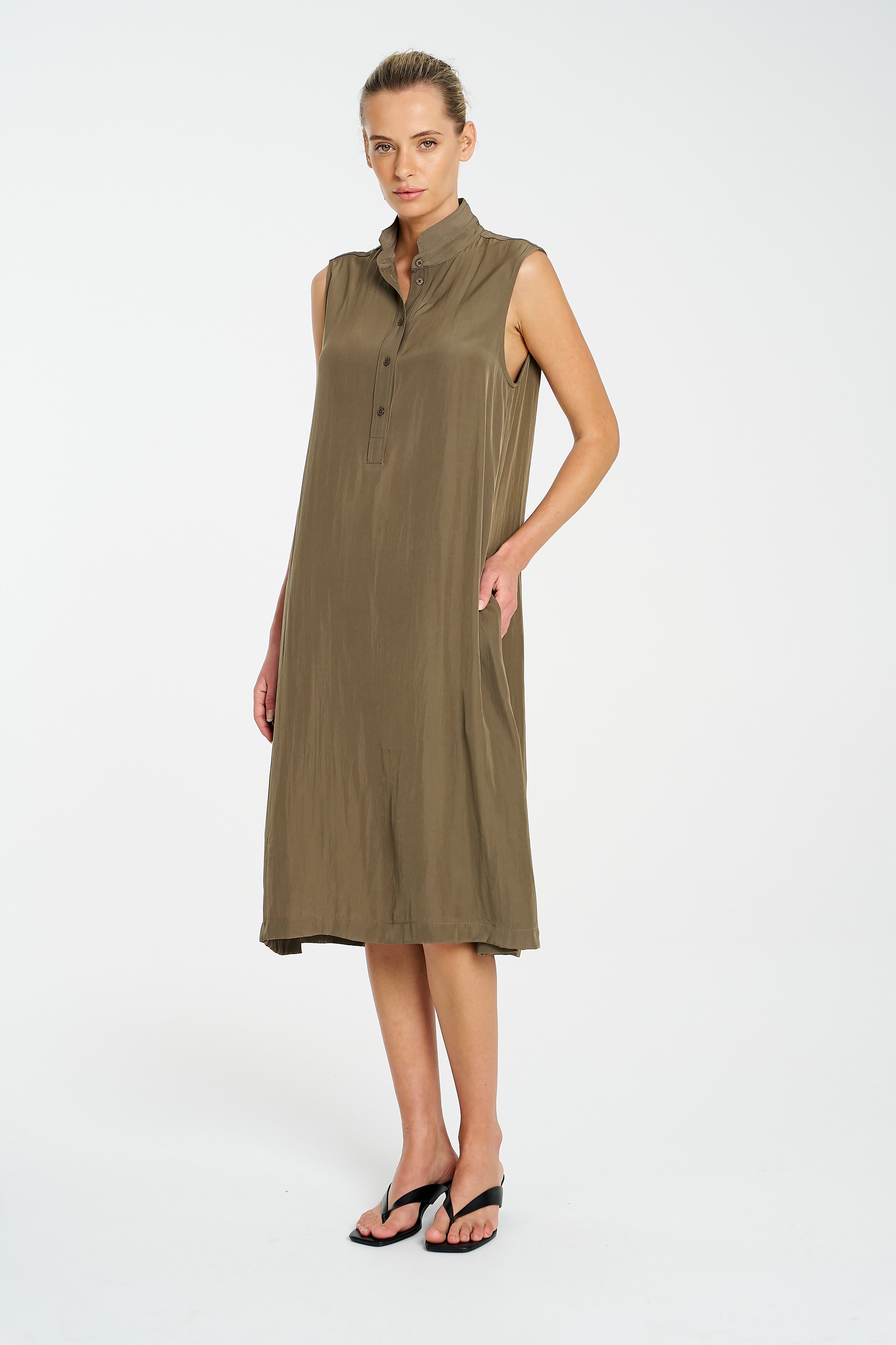 Tab Slide Dress