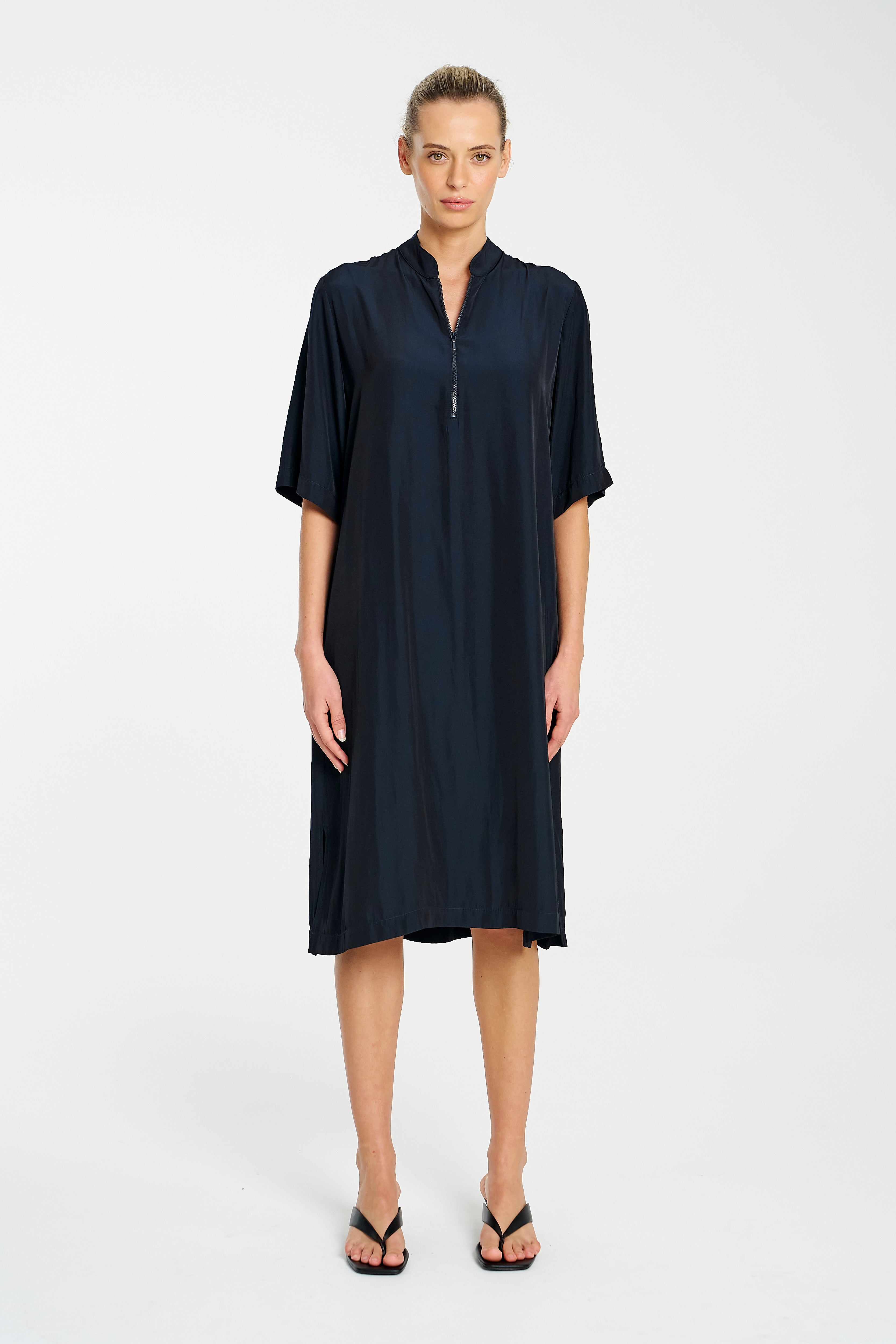 Zip Plaza Dress