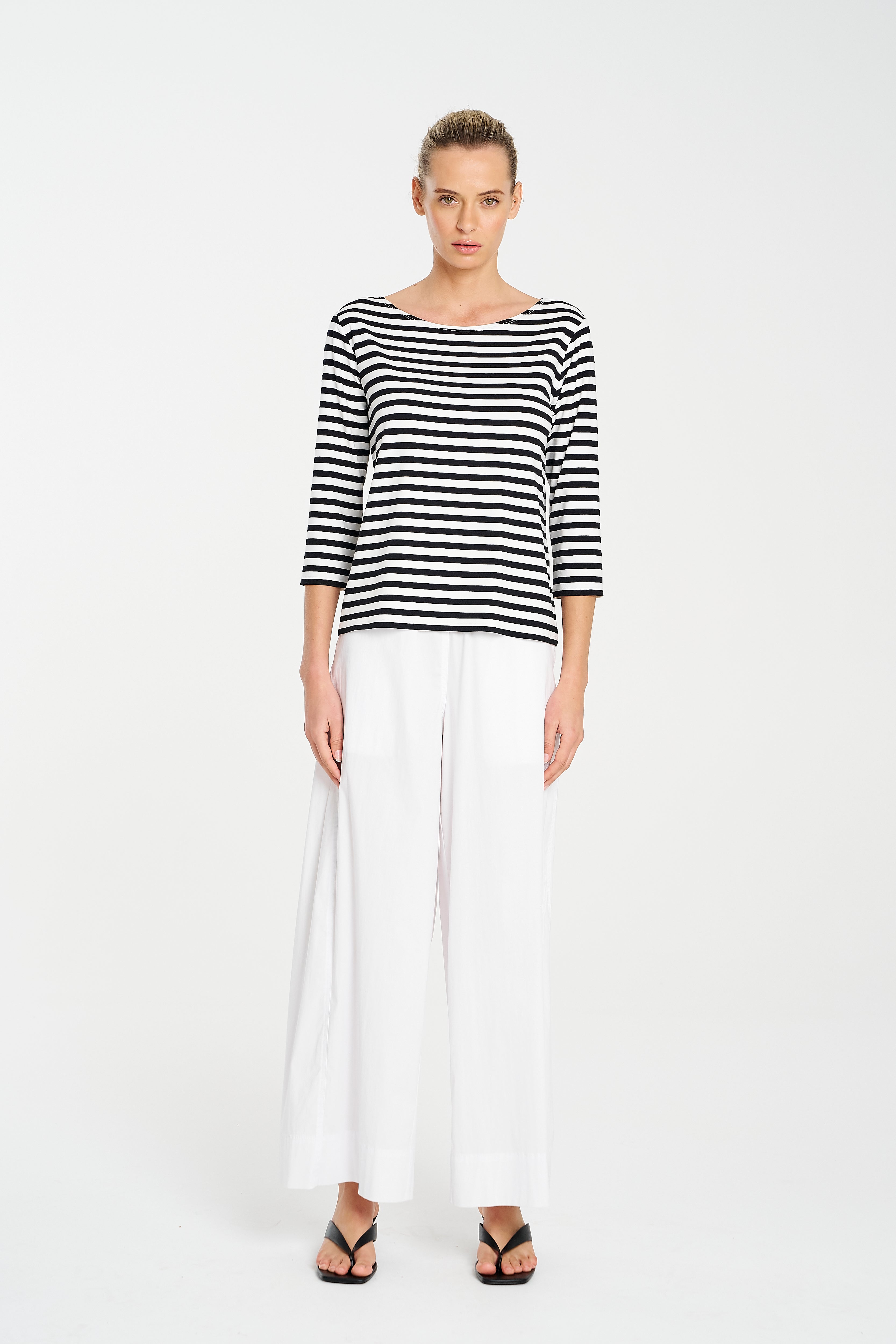 Relaxed Boat Neck