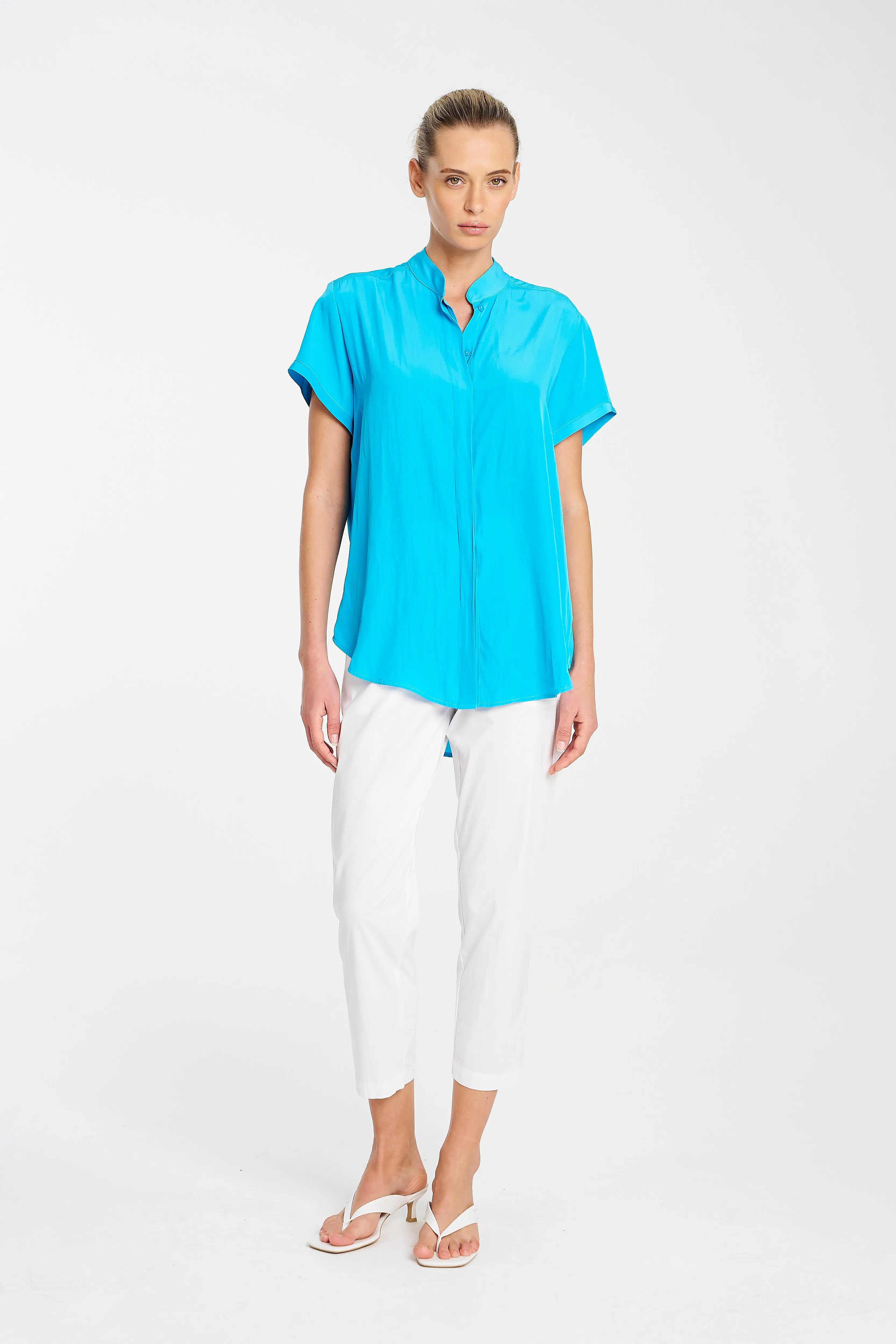 Soft Stand Shirt Mela Purdie