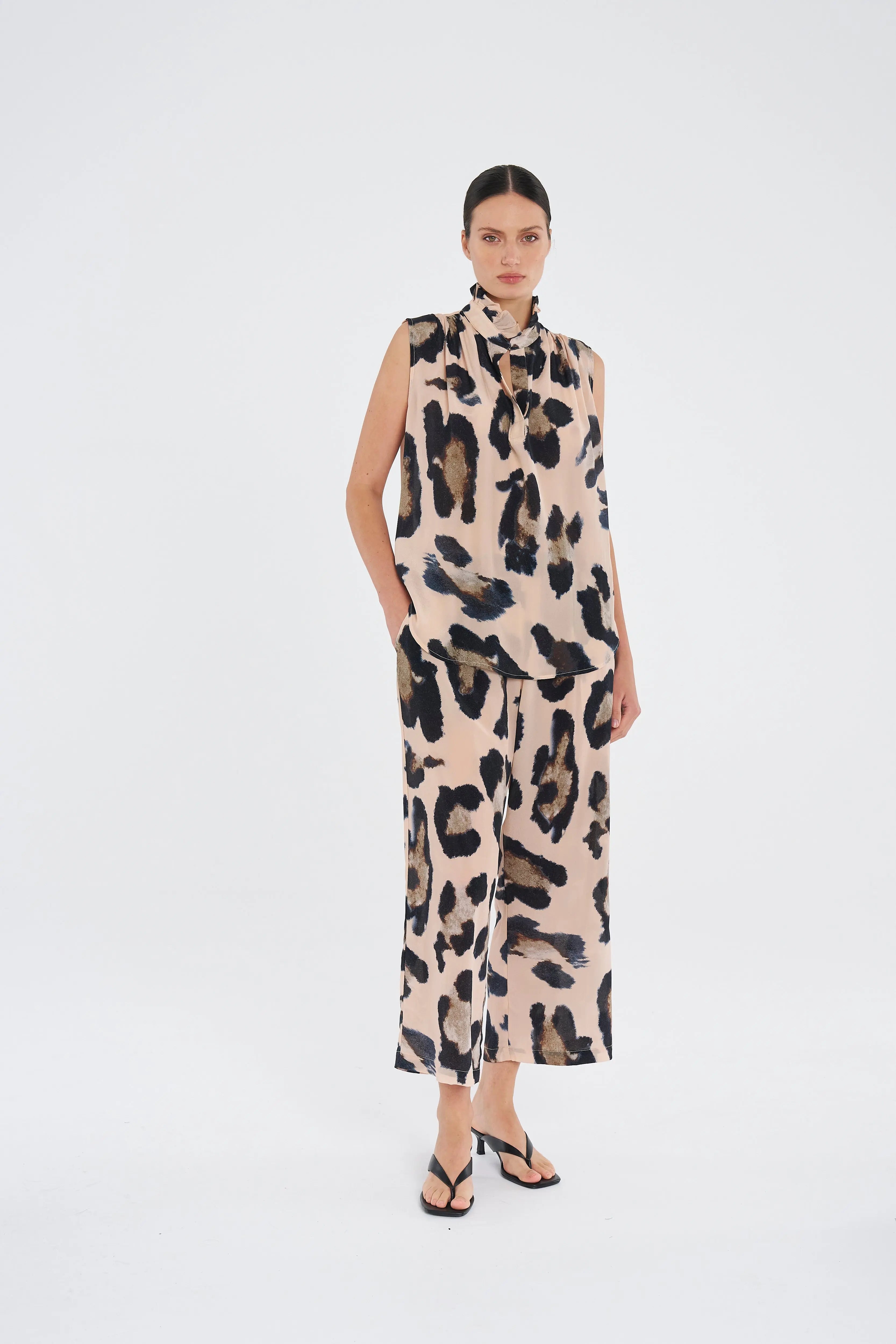 Frill Neck Tank Mela Purdie