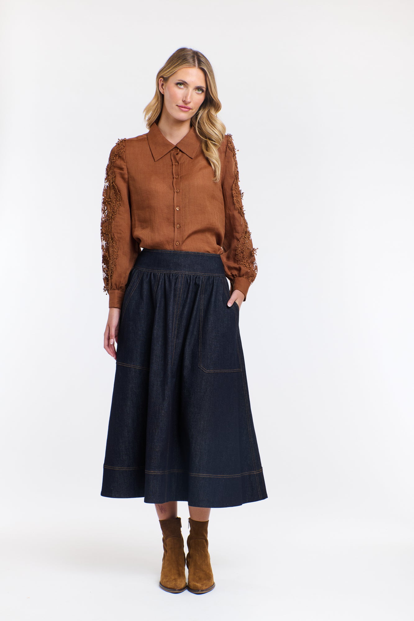 Marion Denim Skirt