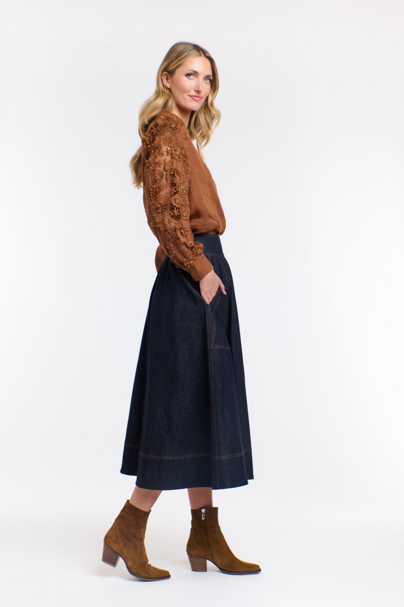 Marion Denim Skirt