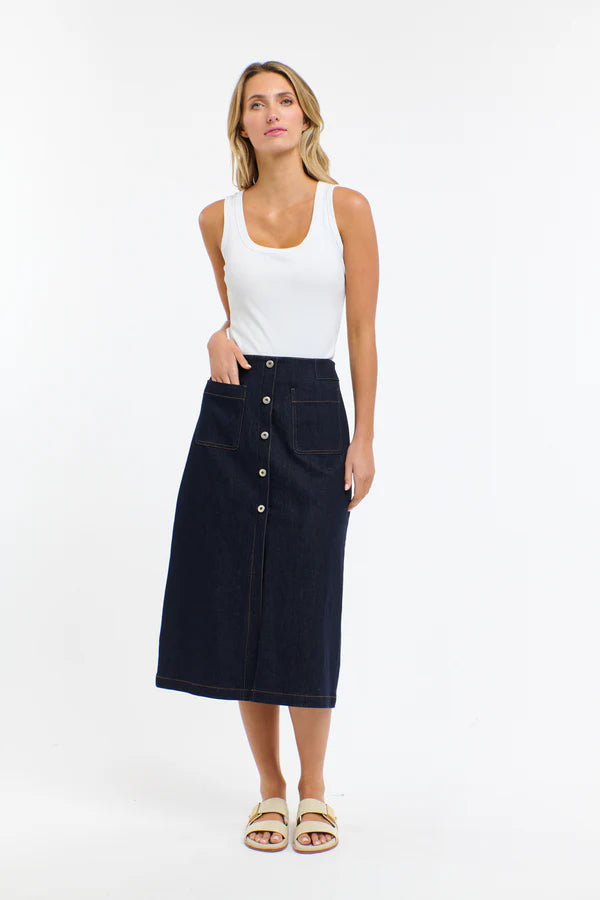 Carie Denim Skirt