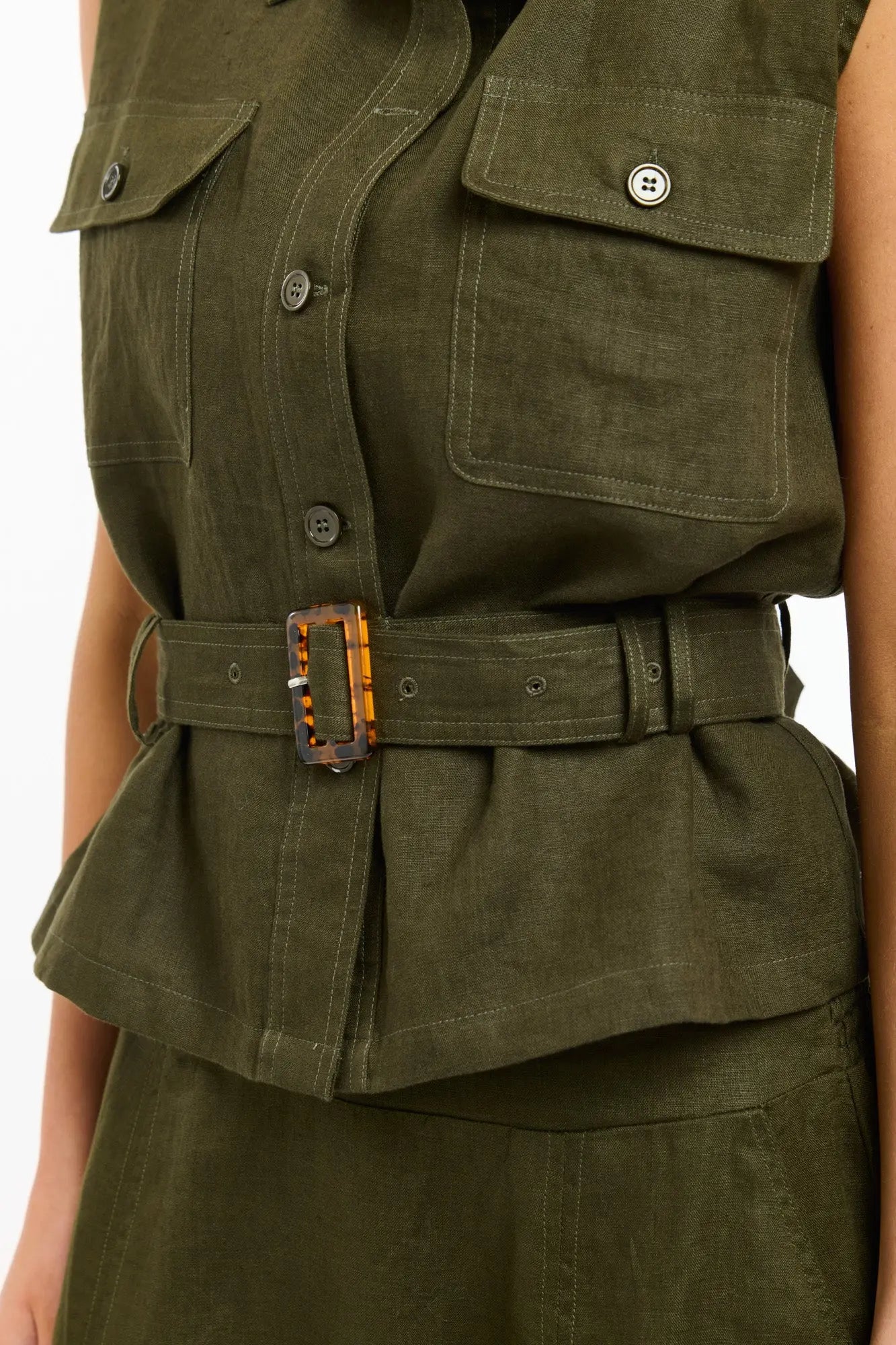 Perry Linen Vest 365 Days