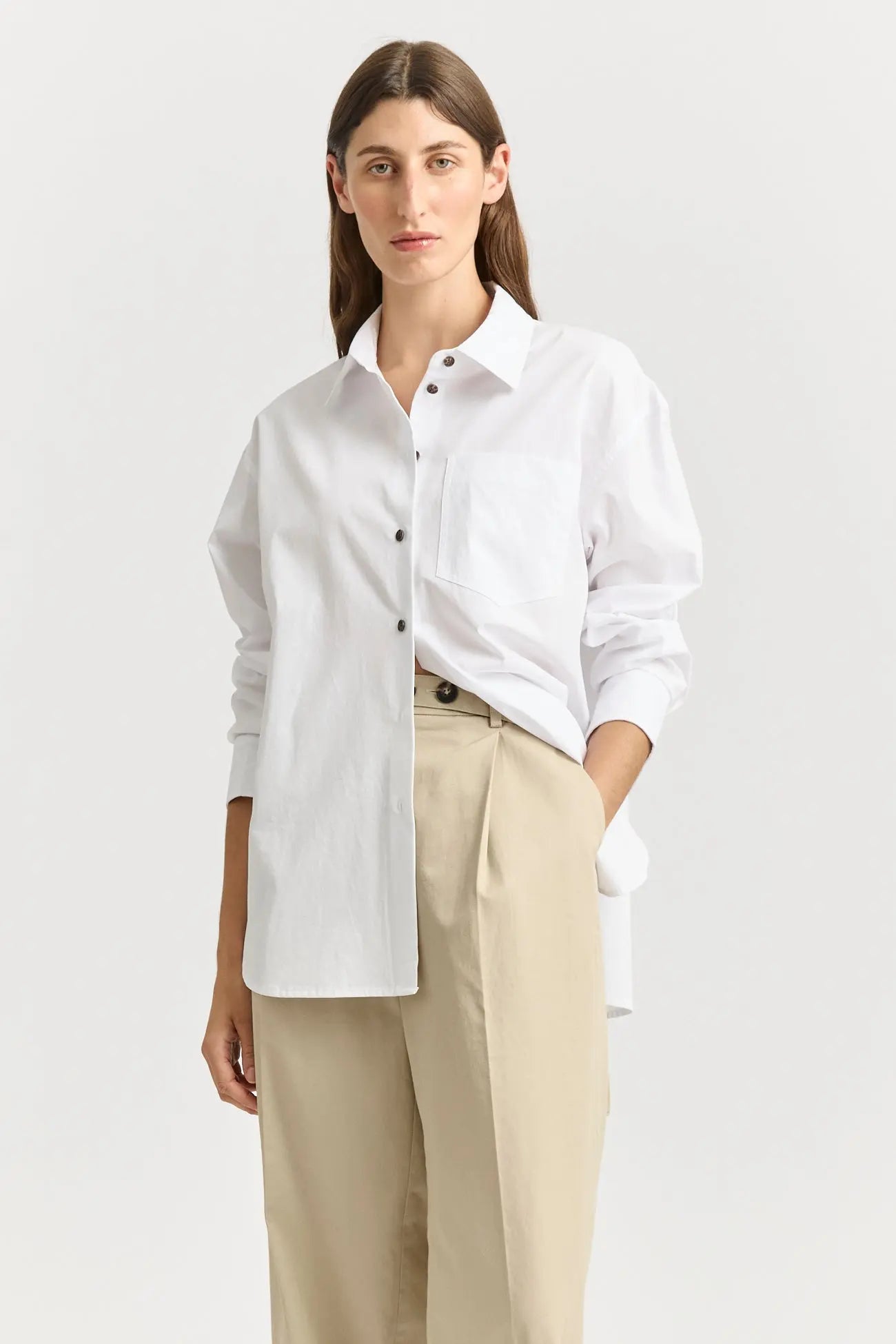 Relaxed Cotton Shirt Toorallie