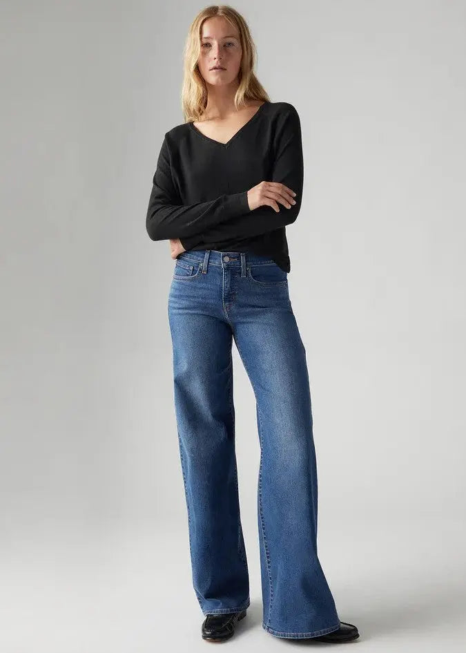 318 Shaping Wide Leg Jeans Levis