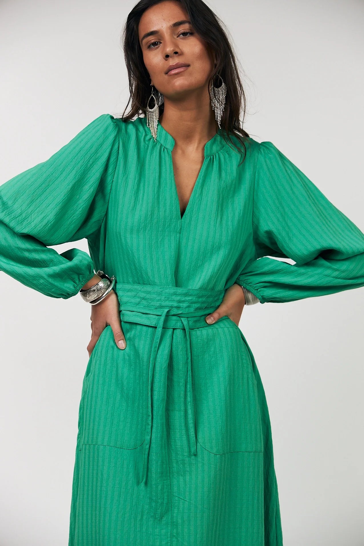 Parisll Midi Dress Ls