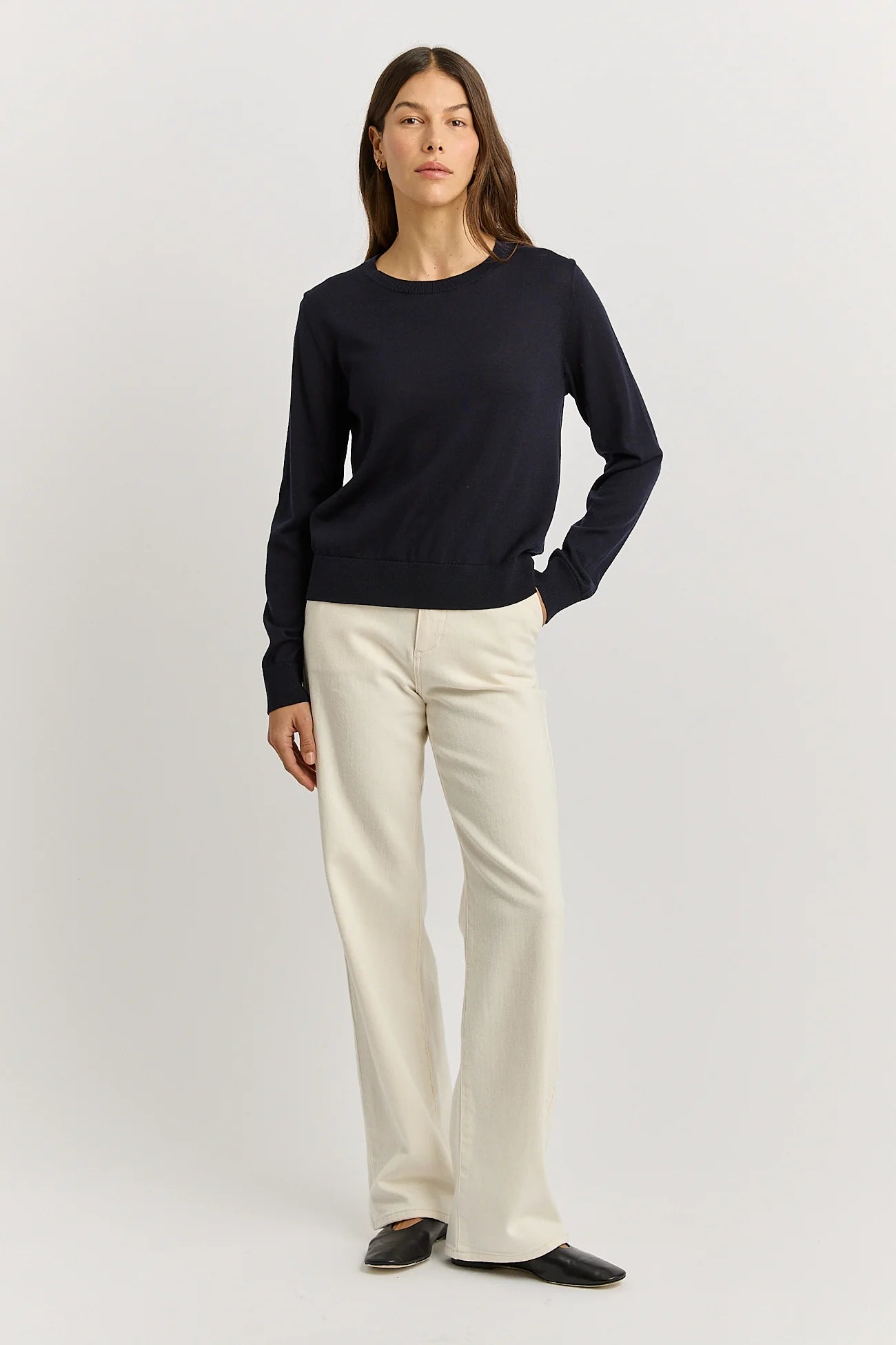 EXTRA FINE KNIT CREW