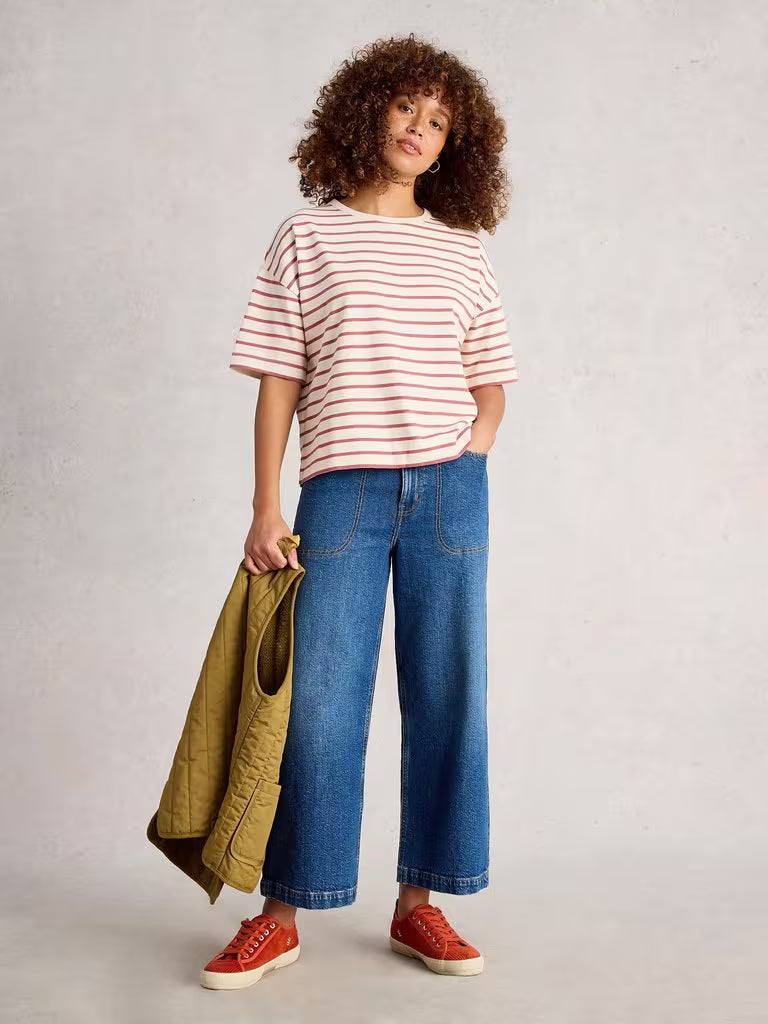 Kat Stripe Tee