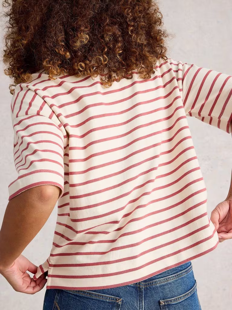 Kat Stripe Tee