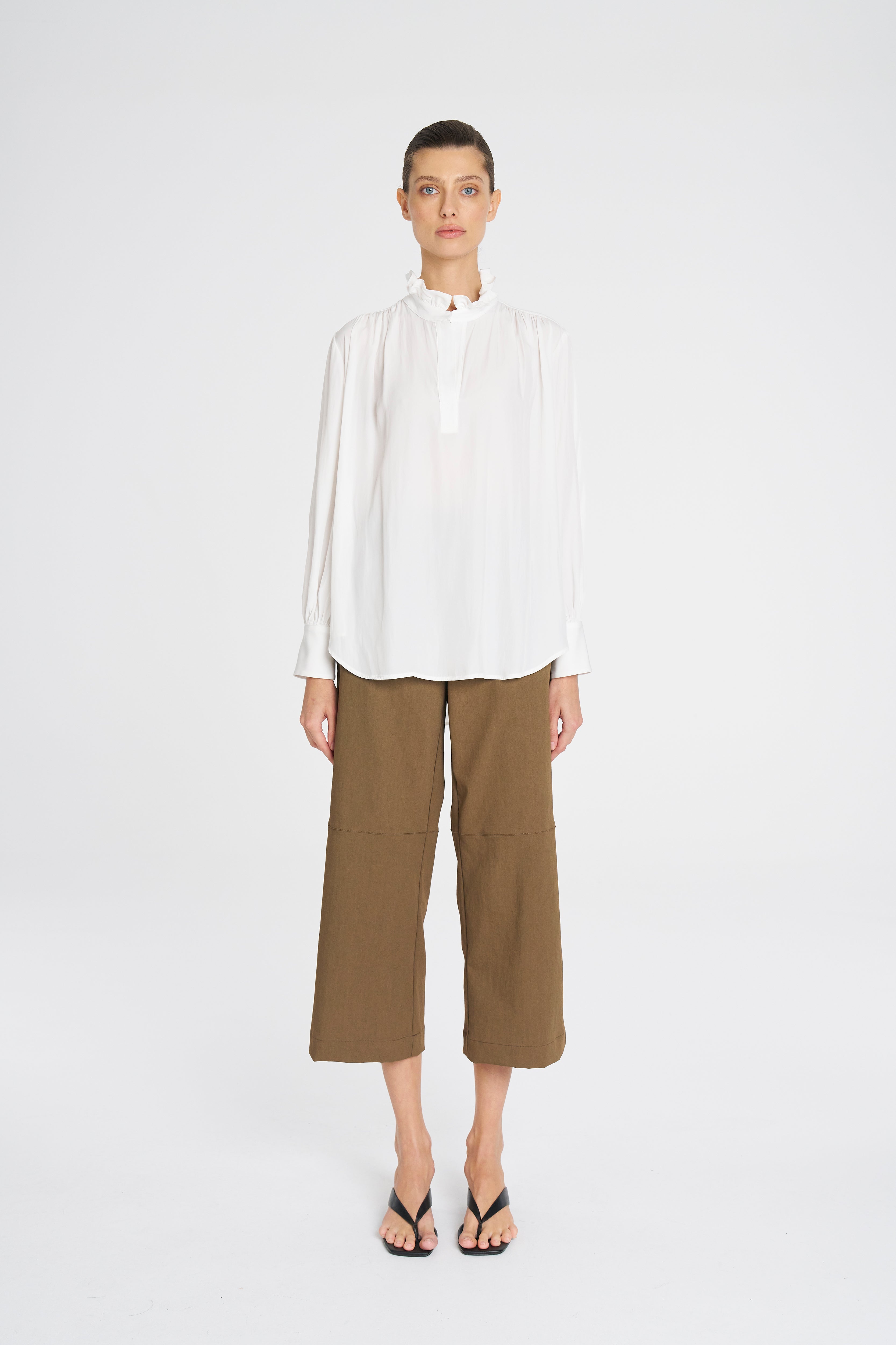 Frill Neck Blouse