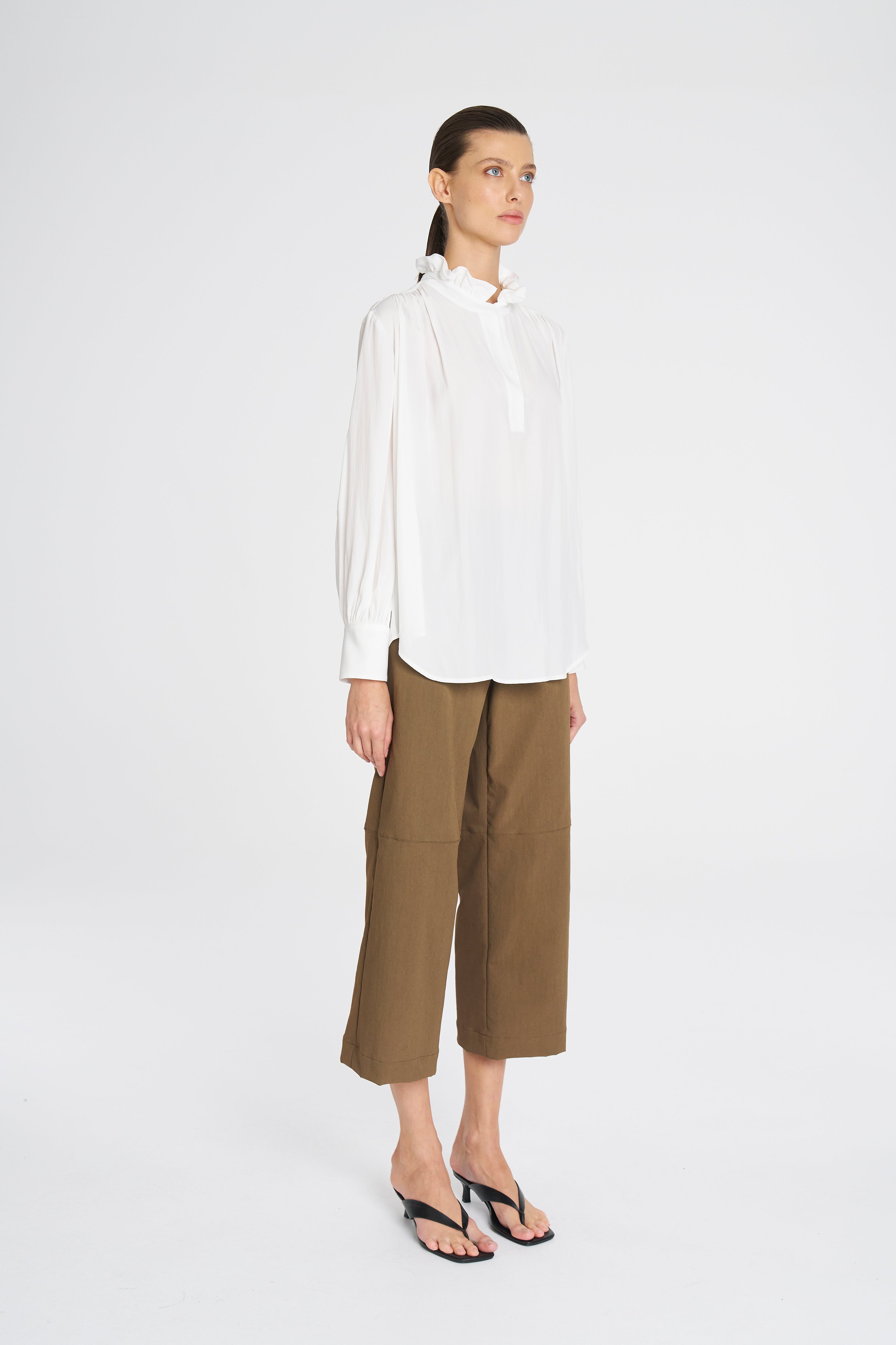 Frill Neck Blouse