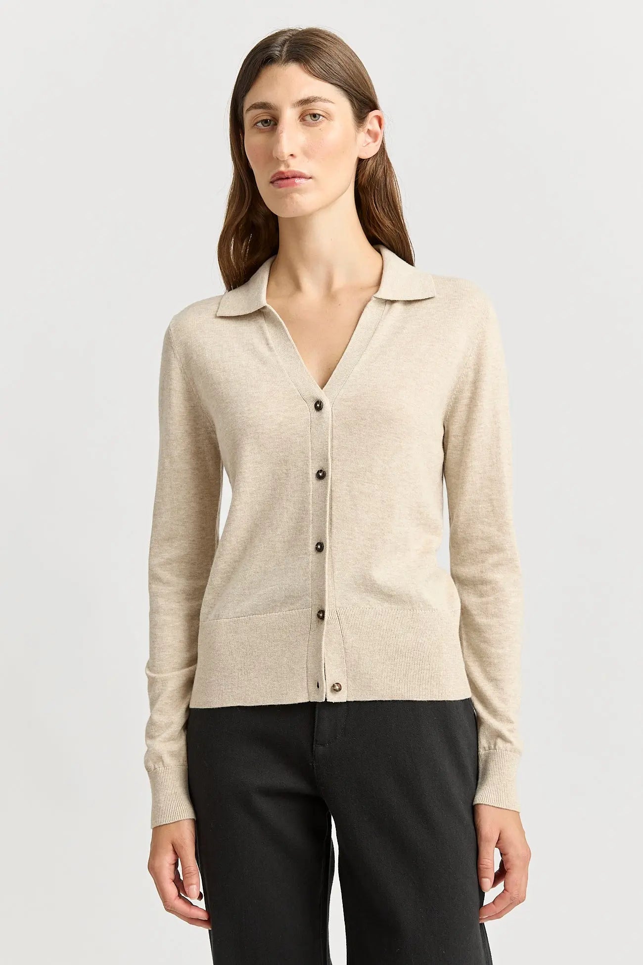 Fine Collar Cardigan Toorallie