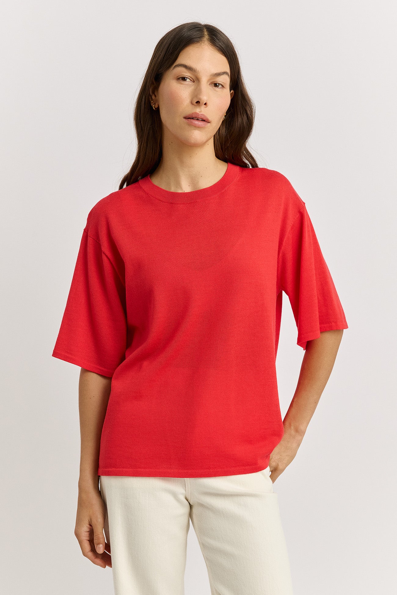 Extra Fine Relaxed Knit Tee