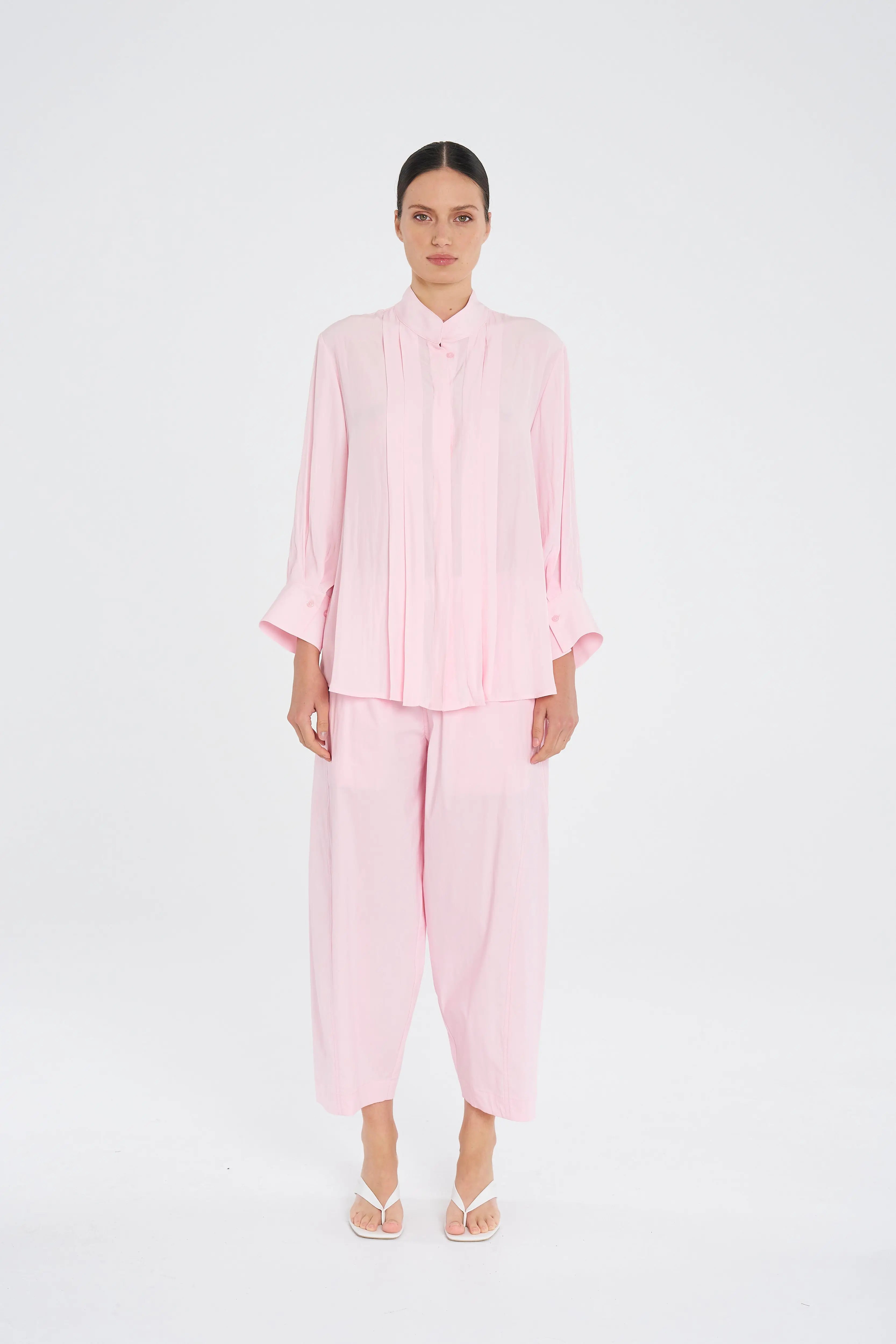 Folded Blouse Mela Purdie