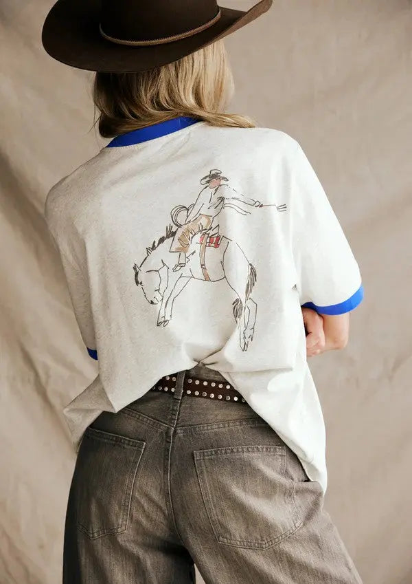 Pony Club Drop Out Tee Far Mer By Whitney