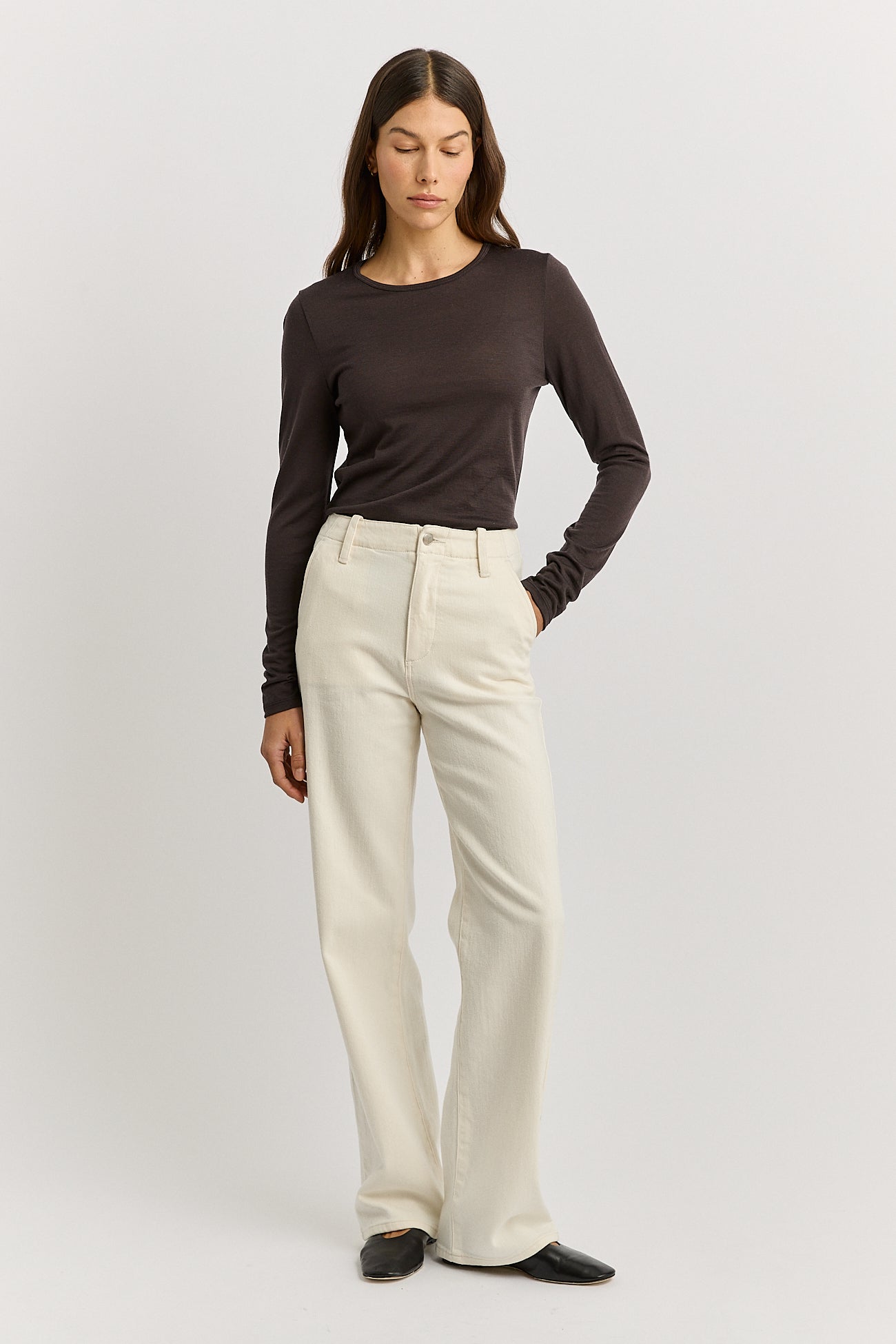 Crew Merino Tee