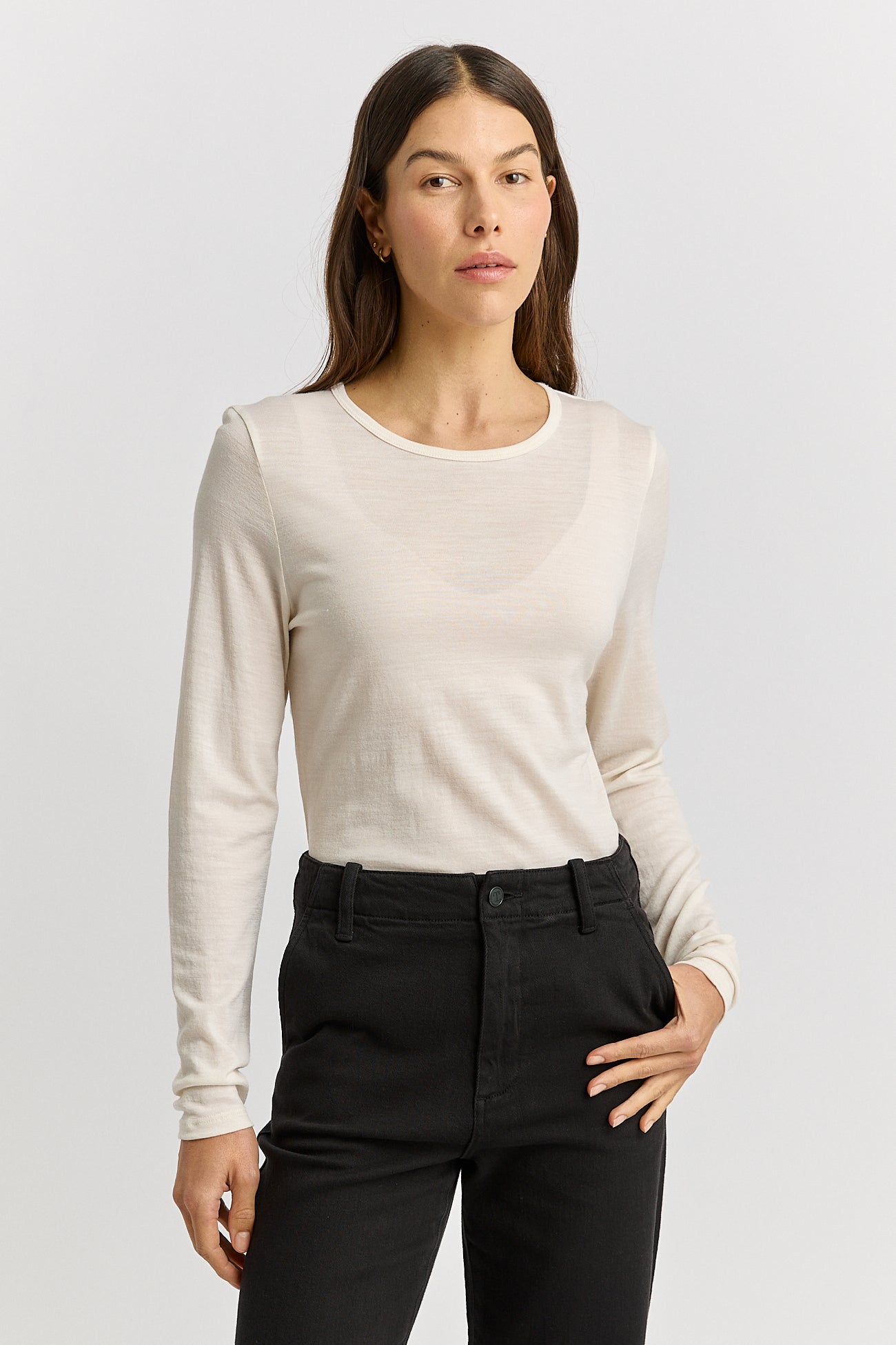 Crew Merino Tee