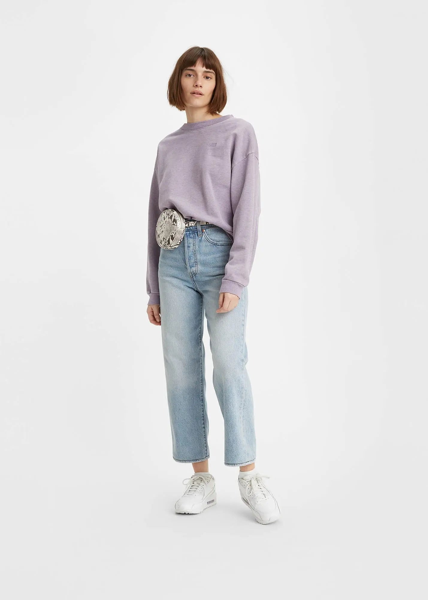 Ribcage Straight Ankle Jeans Levis