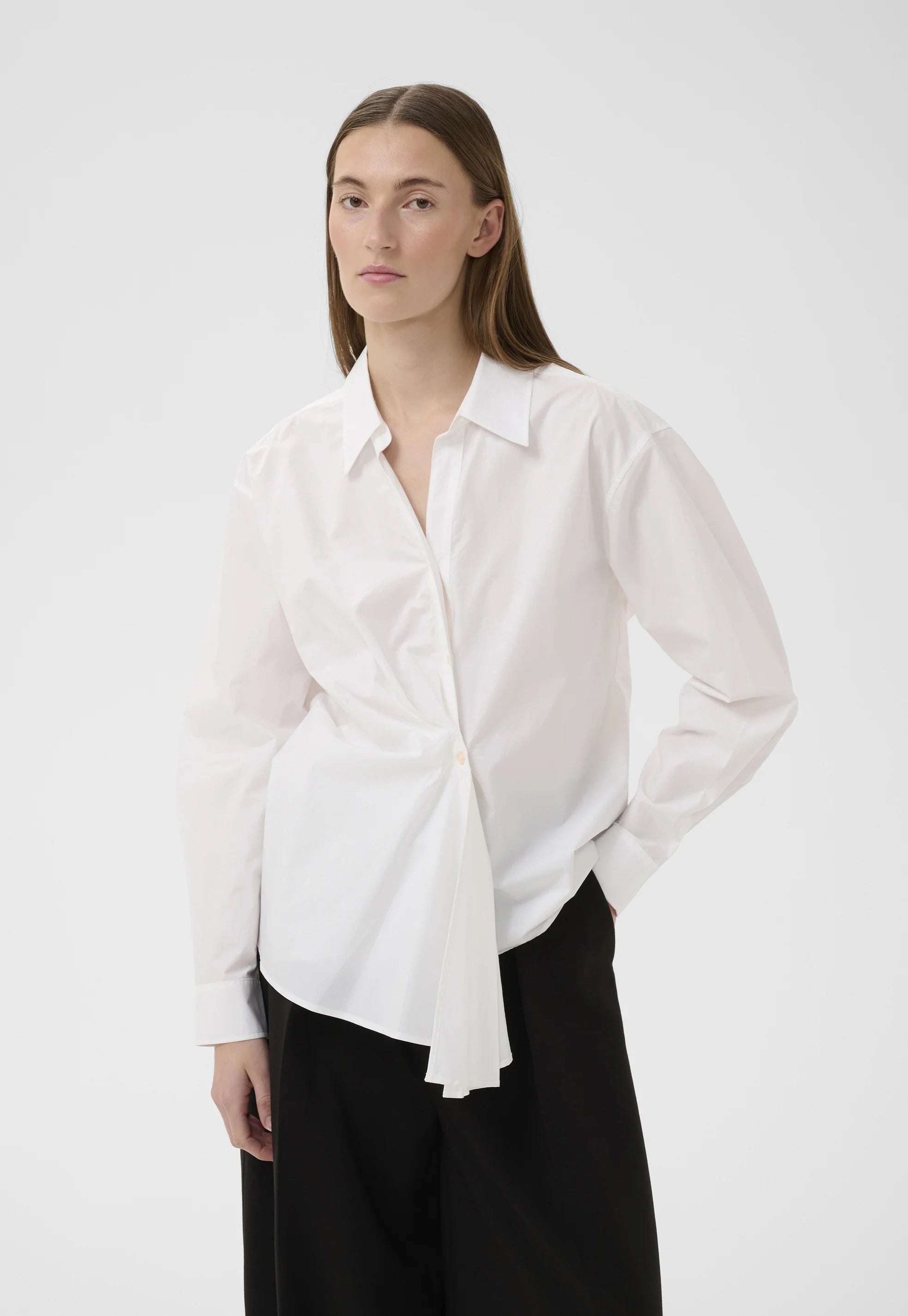 Leloiw Dallas Pleated Shirt