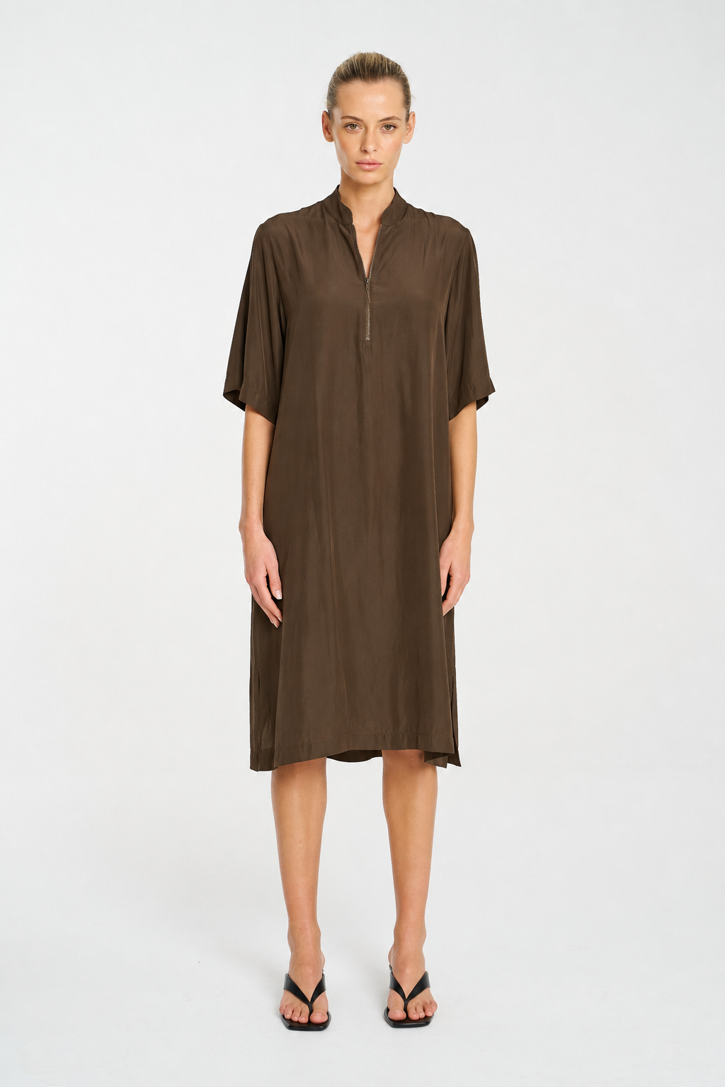 Zip Plaza Dress