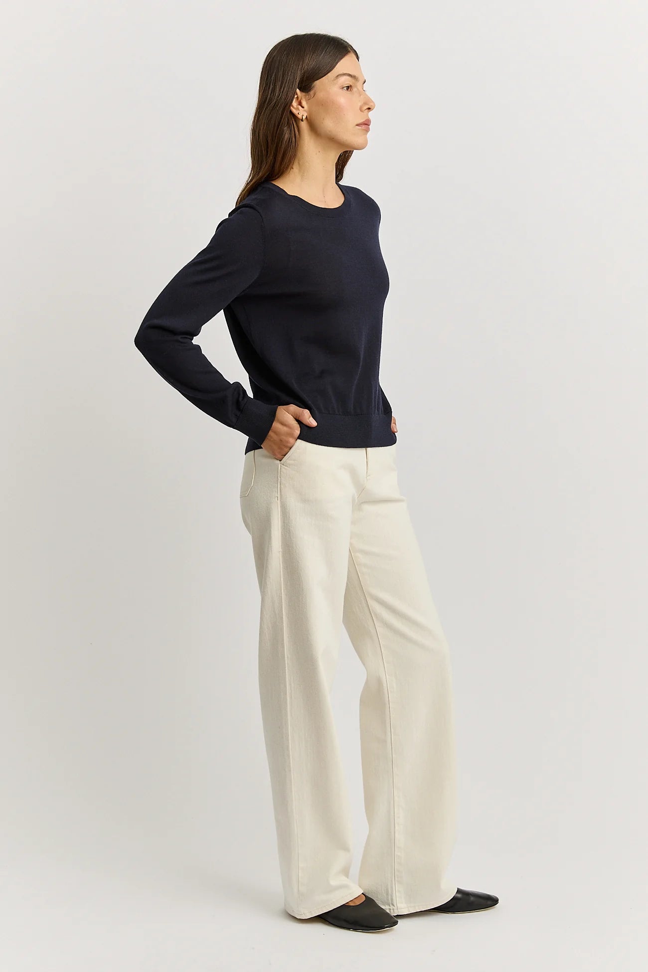 EXTRA FINE KNIT CREW
