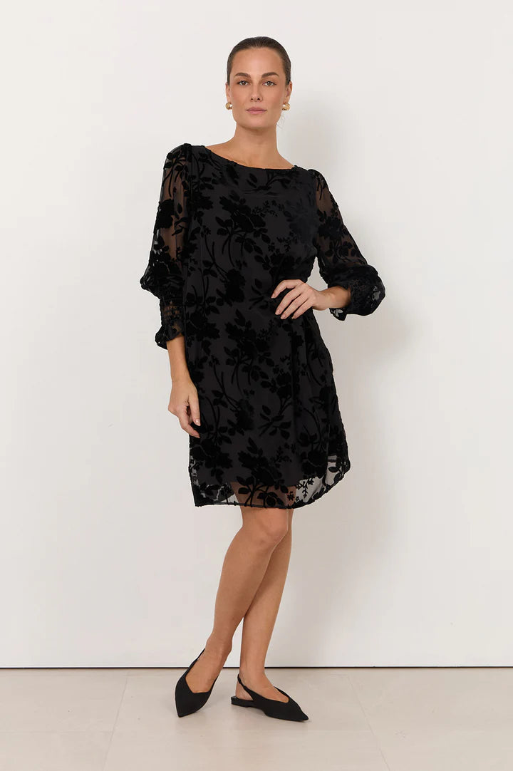 Clover Burnout Short Dress