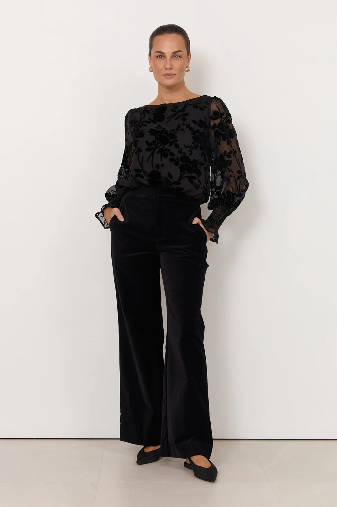 Nisha Velvet Pant
