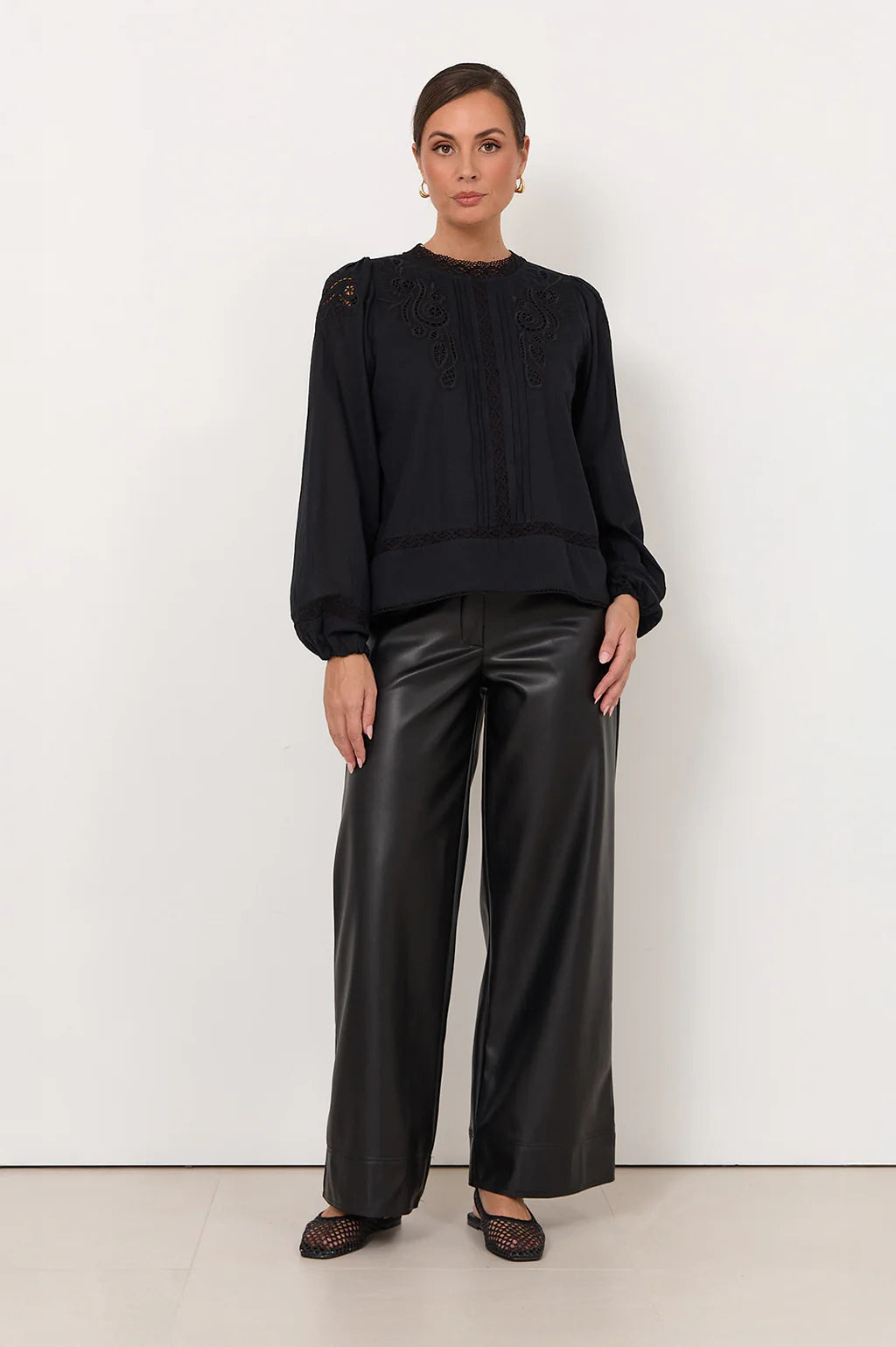 Lou Cut Out Lace Top