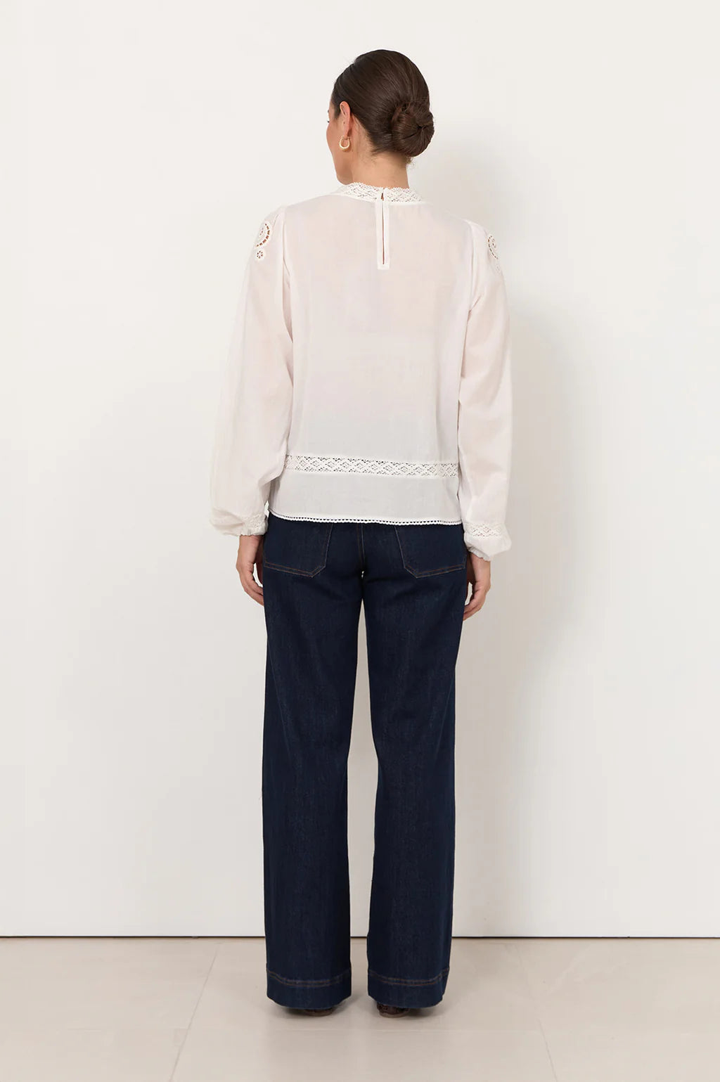 Lou Cut Out Lace Top