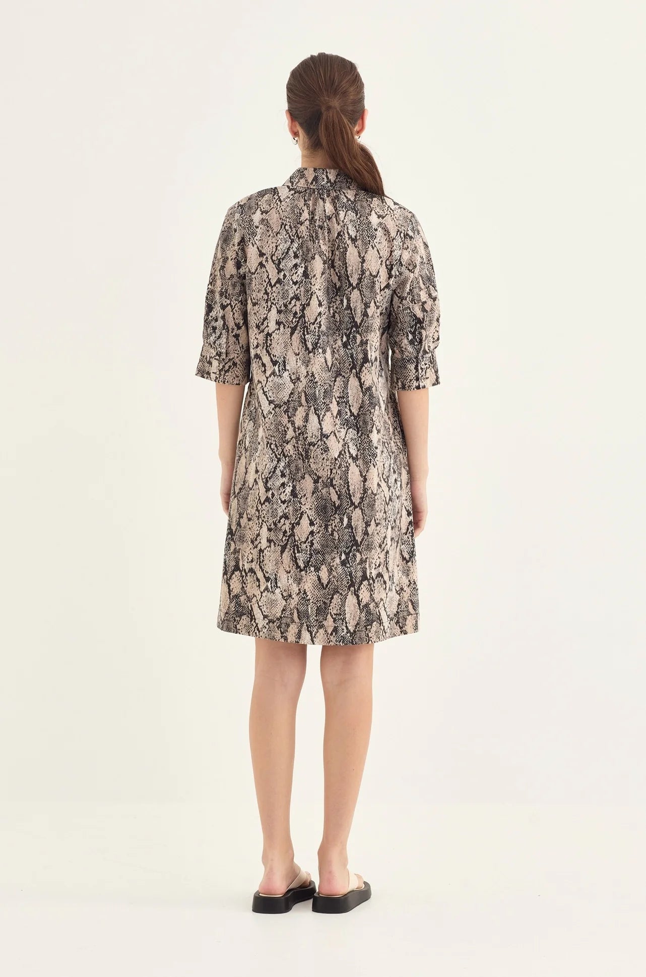 Acrobat Serpent Nori Dress