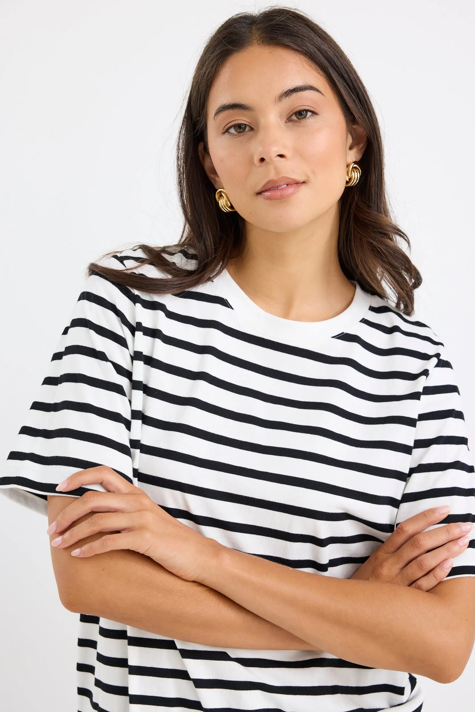 Binding Boxy Fit Tee ReUnion Label