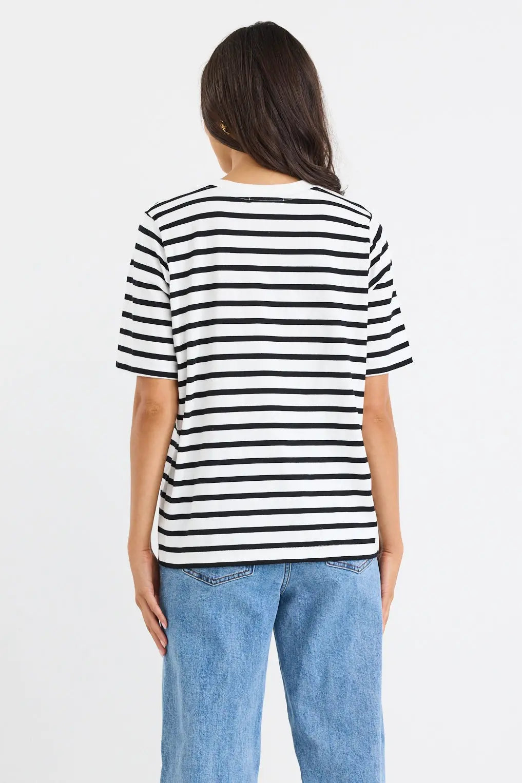 Binding Boxy Fit Tee ReUnion Label
