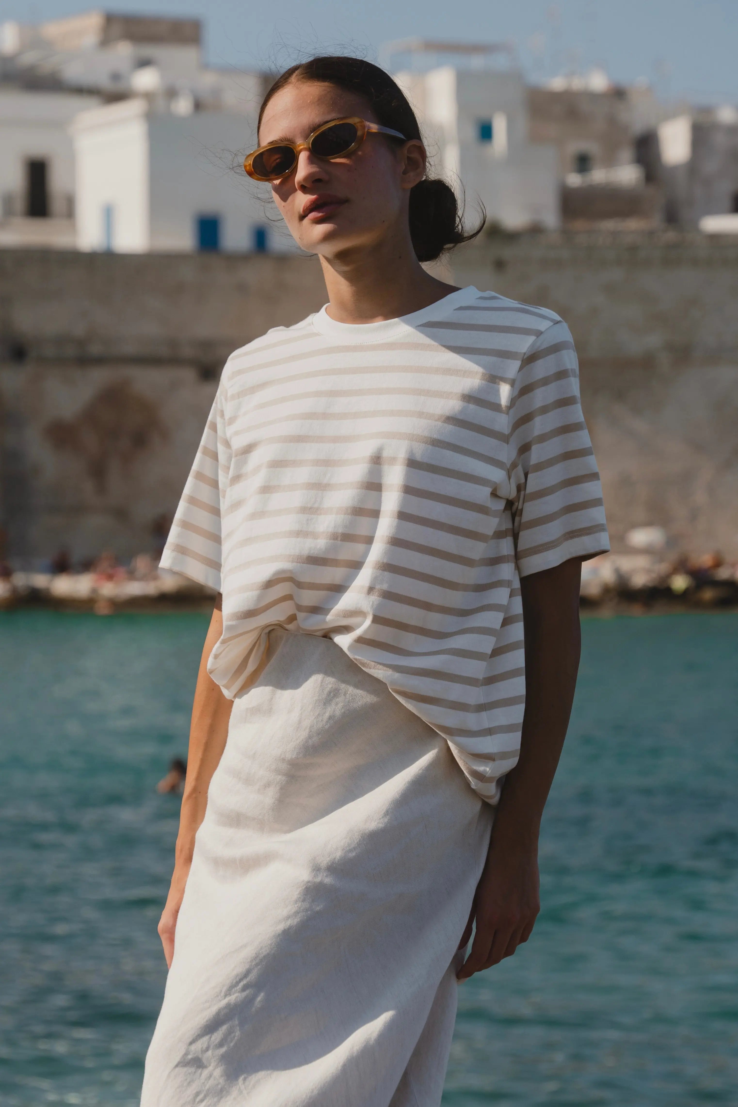 Binding Boxy Fit Tee ReUnion Label