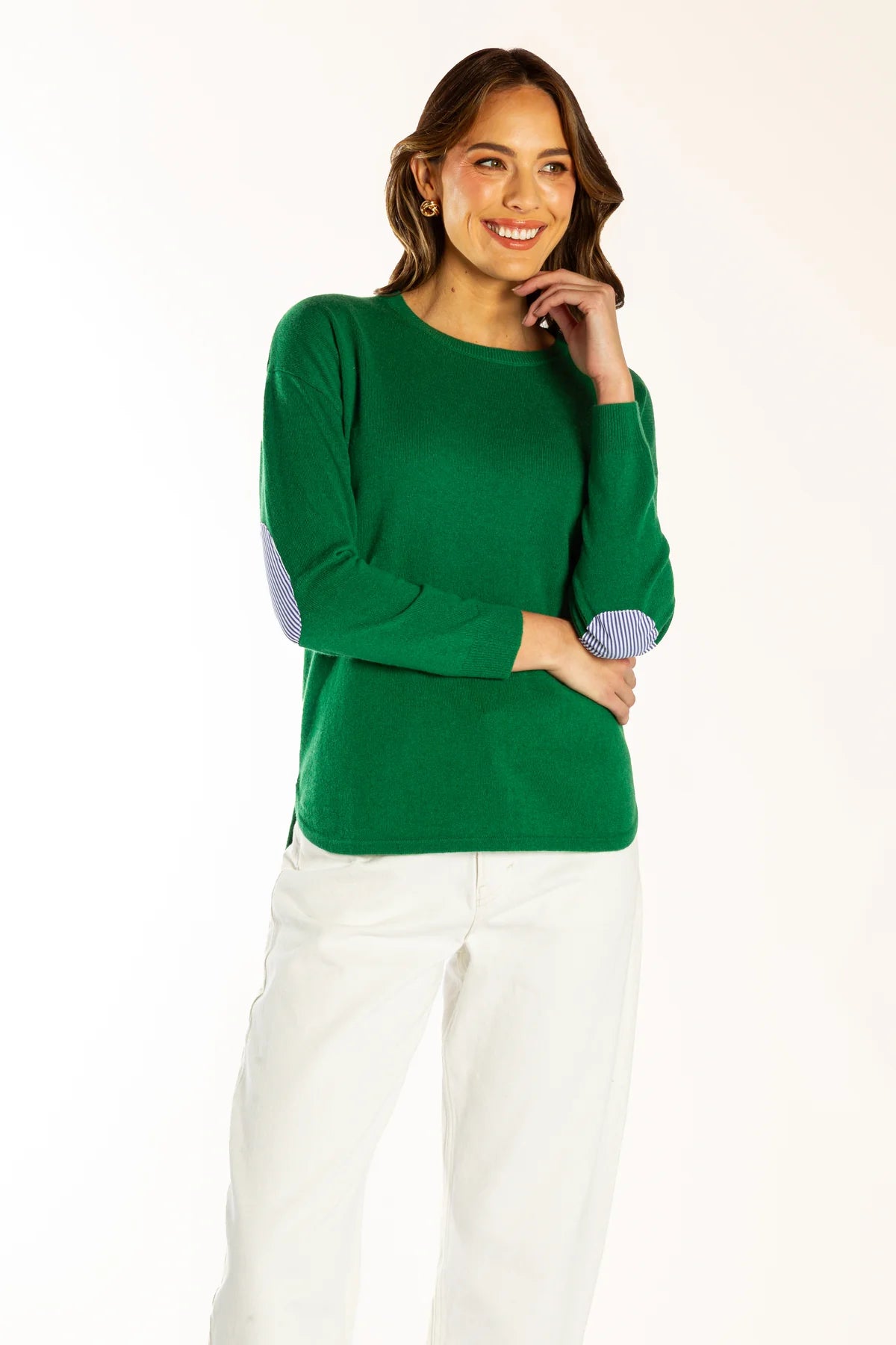 Swing Jumper with Patches