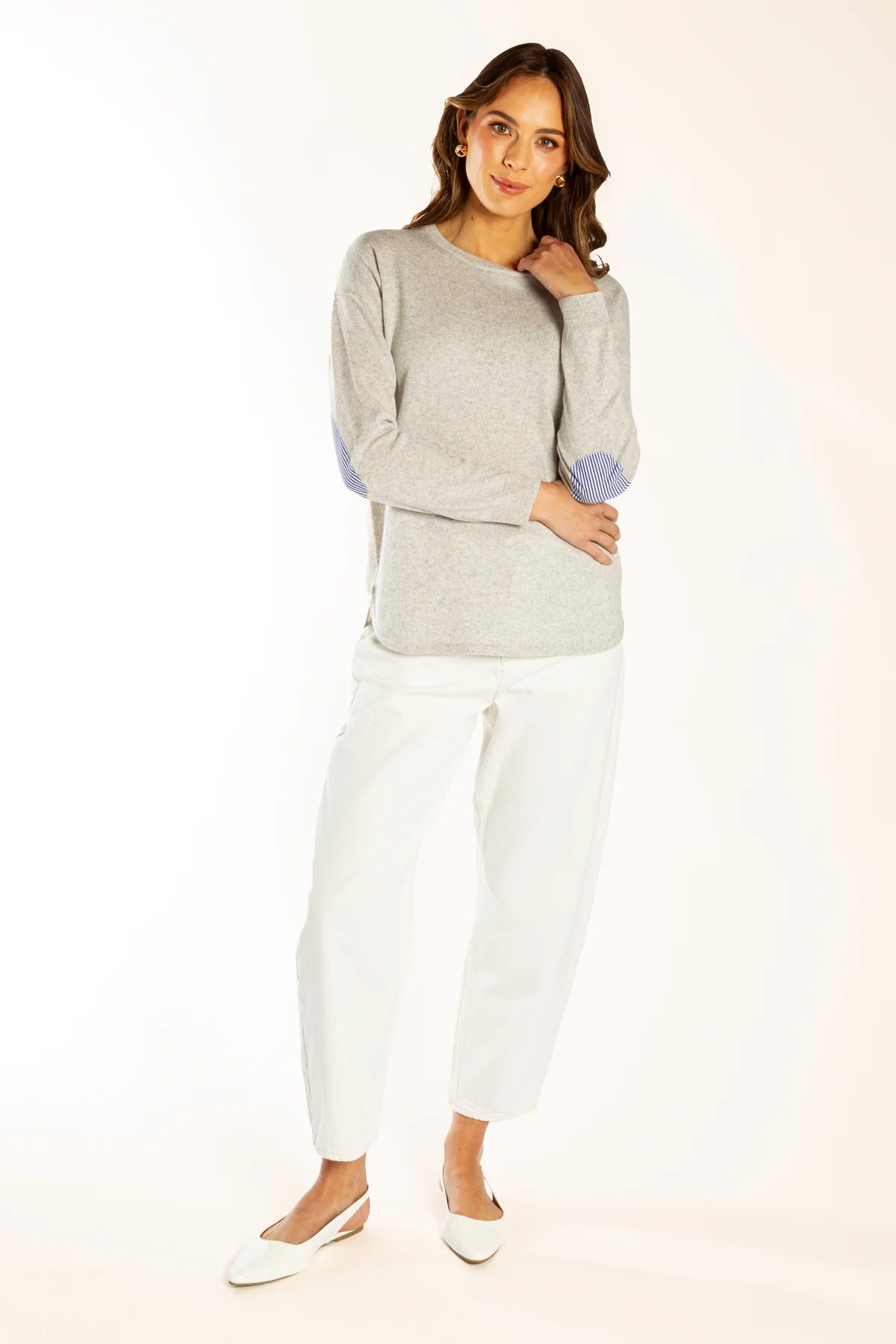 Swing Jumper with Patches