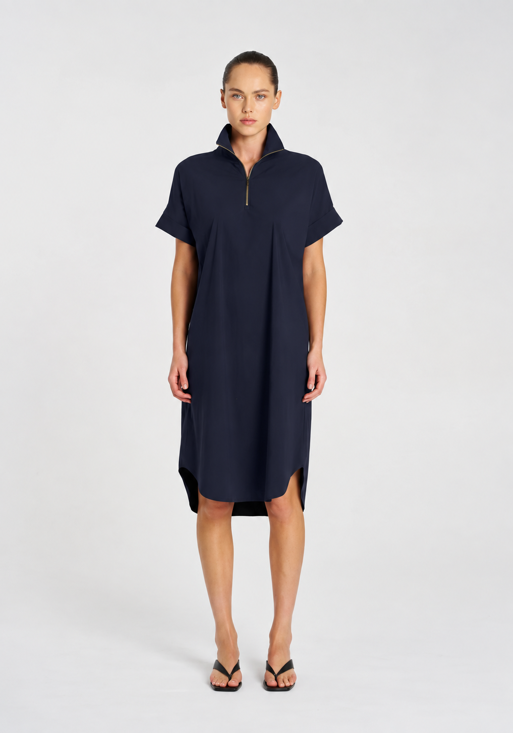 Half Zip Dress