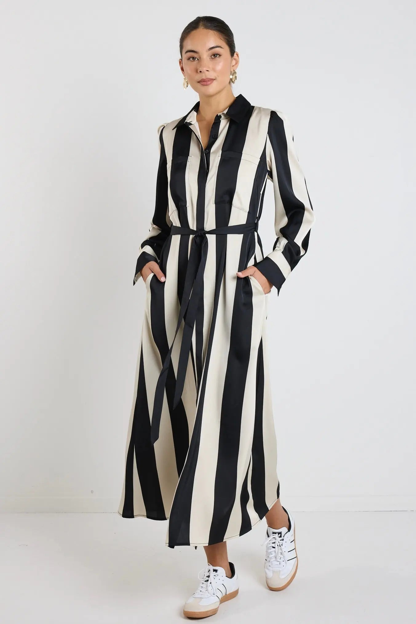 Cyprus Midi Shirt Dress Among the Brave