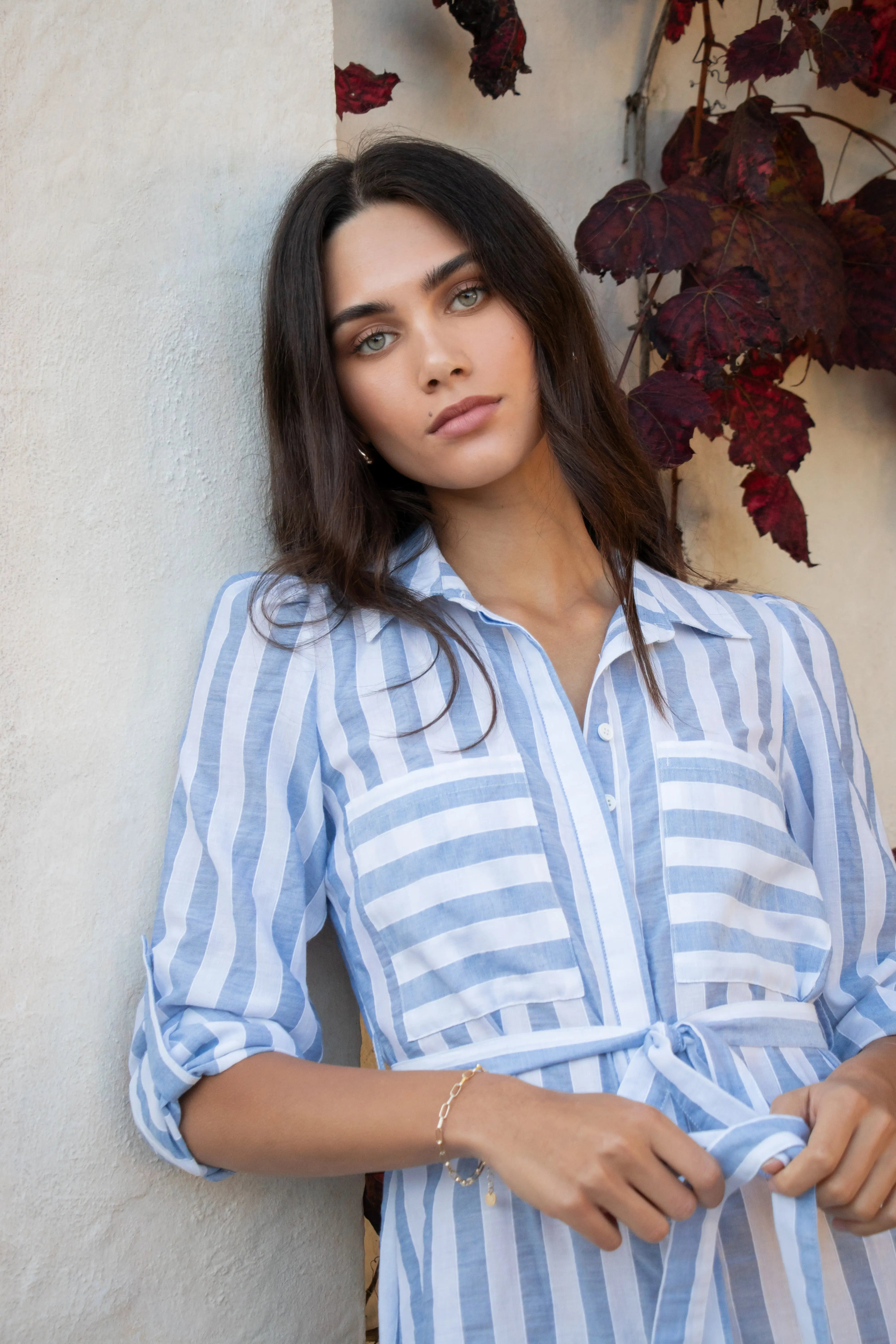 Cyprus Midi Shirt Dress Among the Brave