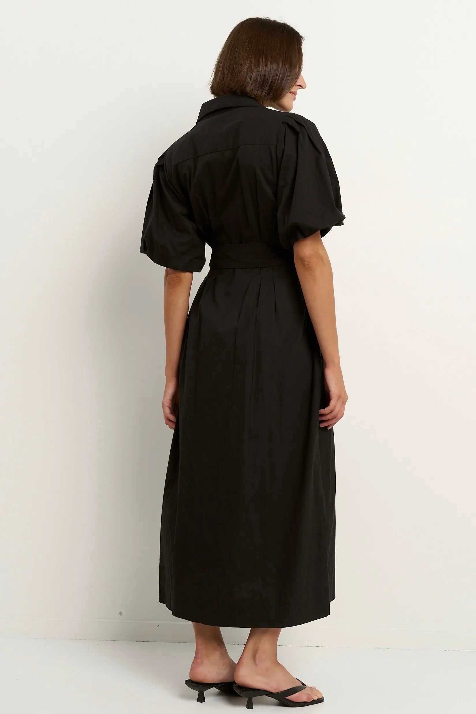 Dusk Puff Sleeve Maxi Dress Among the Brave