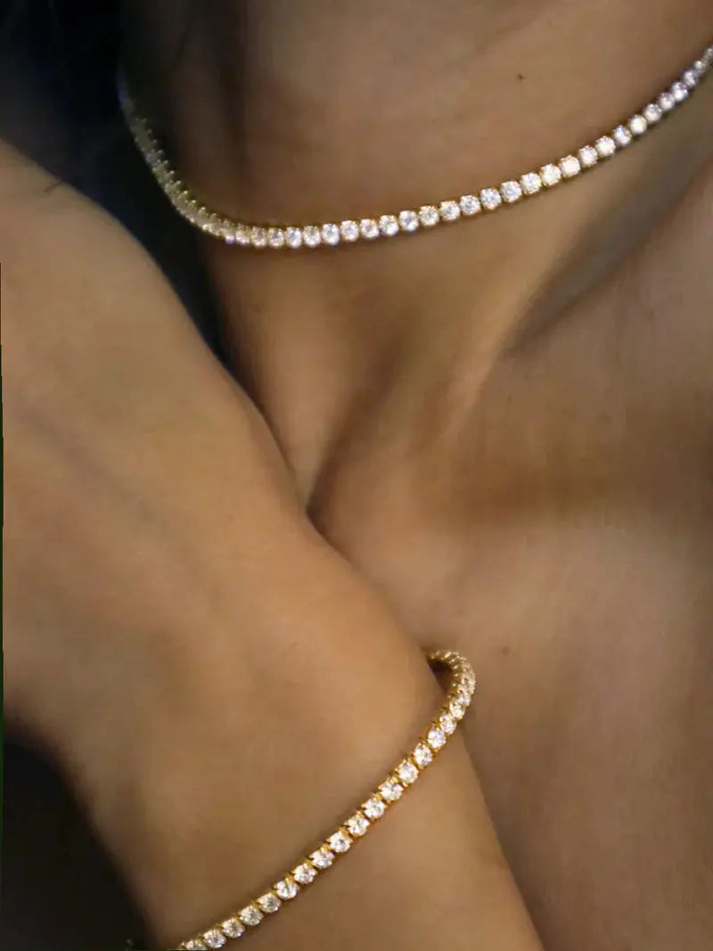 Aspen Tennis Necklace Saint Valentine