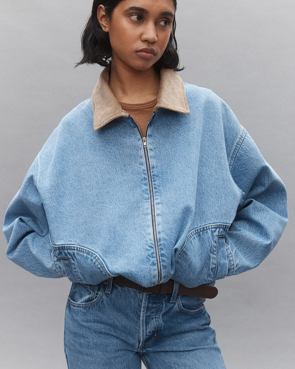 Gina Oversized Bomber Jacket
