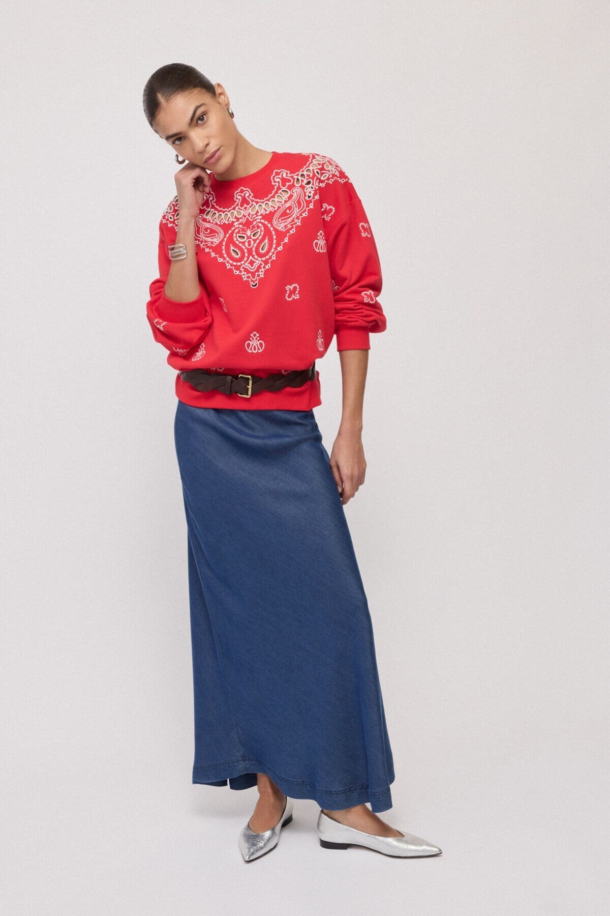 Bias Cut Skirt