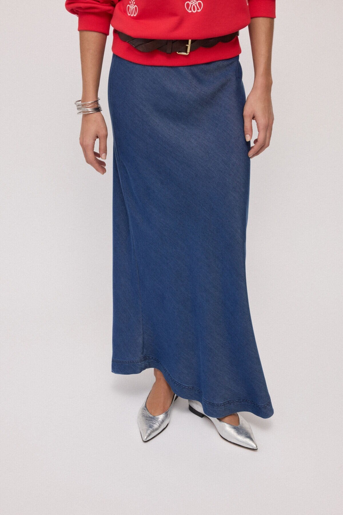 Bias Cut Skirt