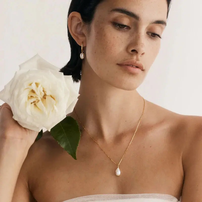 Keshi Pearl Necklace Saint Valentine