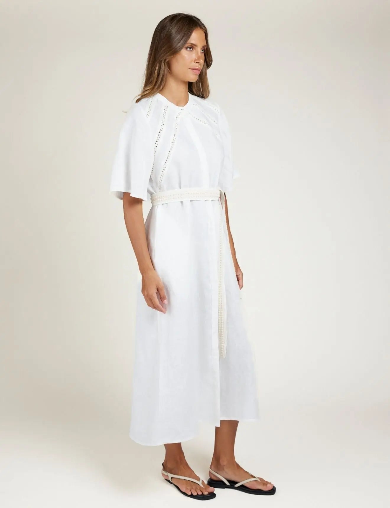 Lace Trim Dress State of Embrace