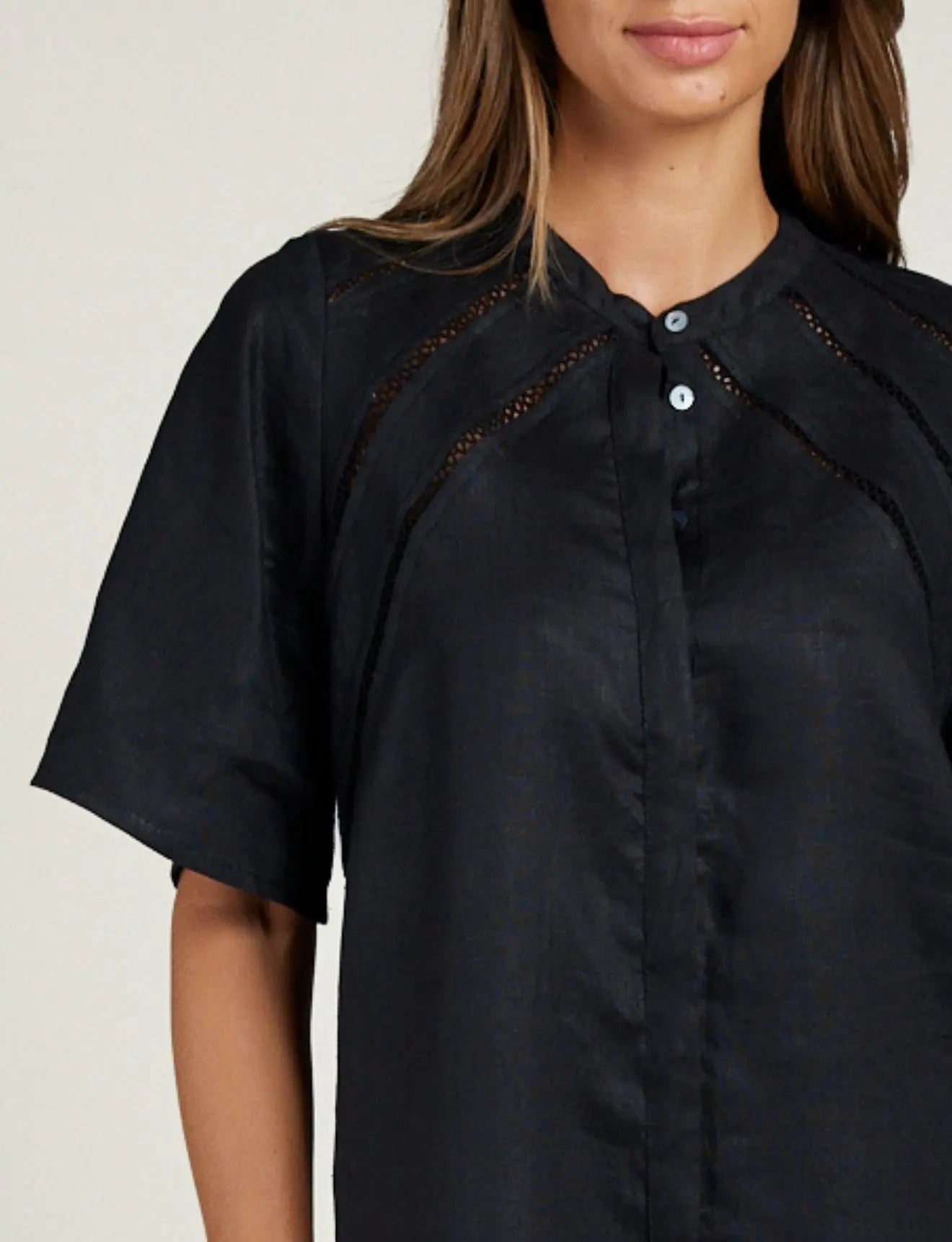 Lace Trim Dress State of Embrace