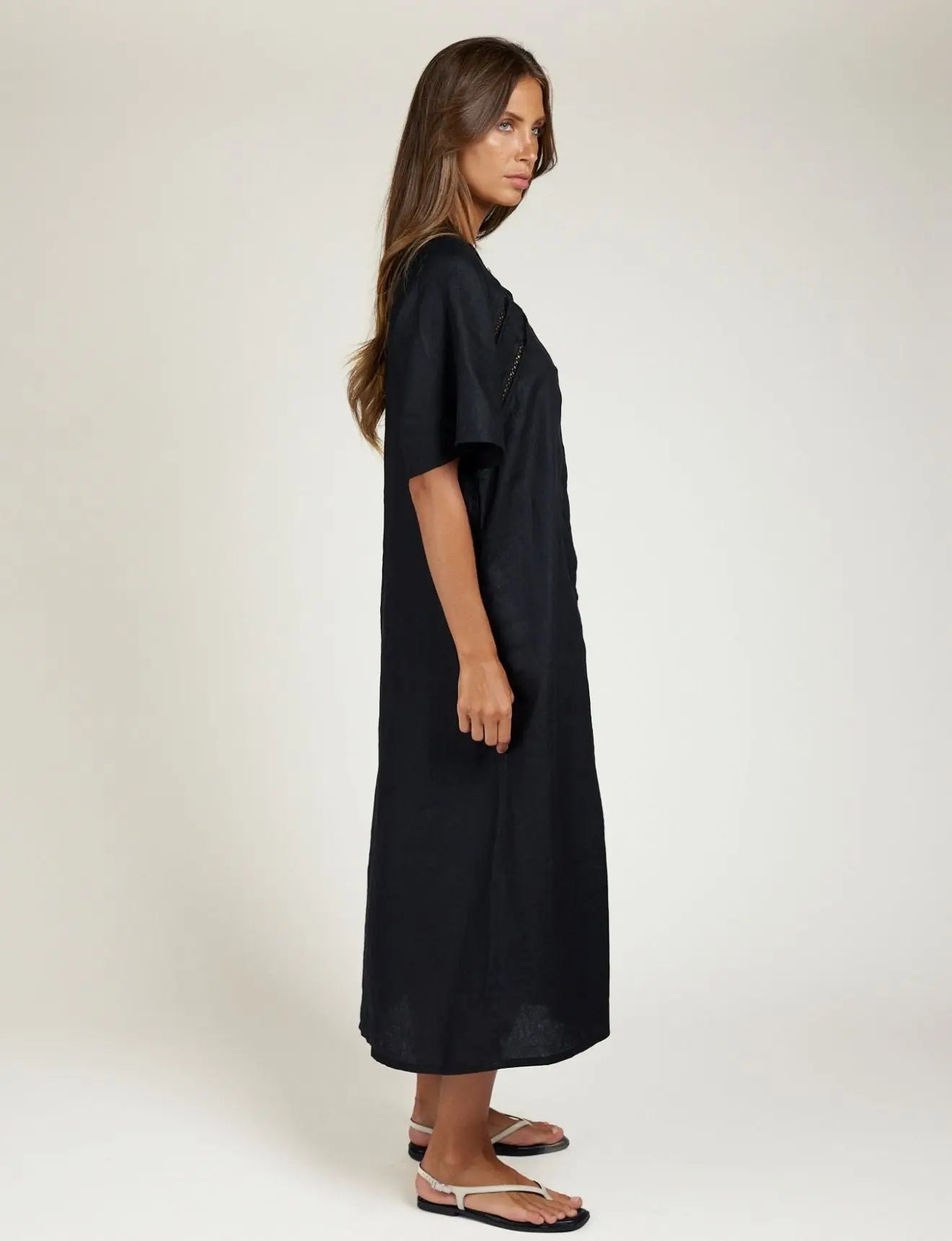 Lace Trim Dress State of Embrace