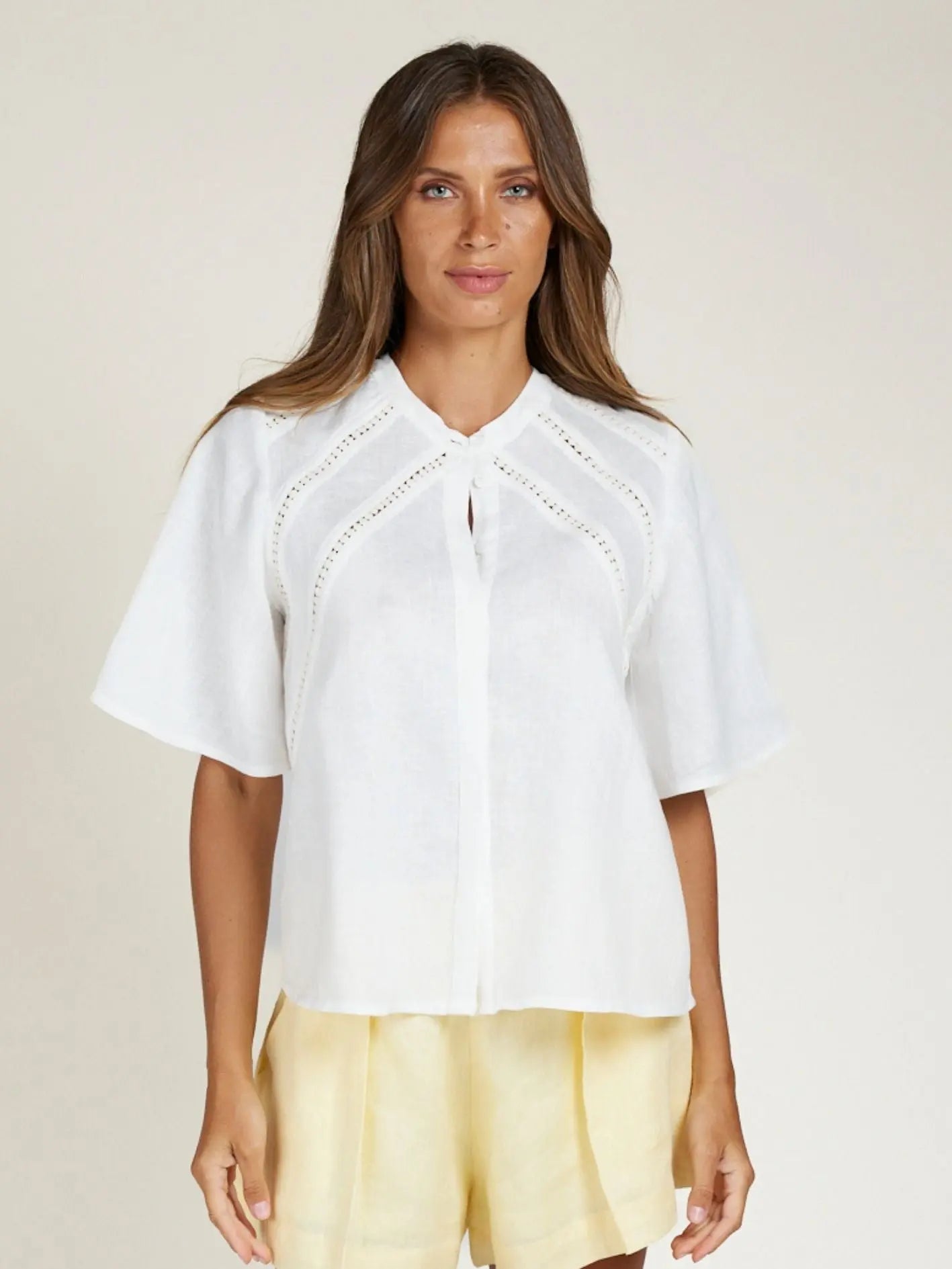 Lace Trim Top State of Embrace